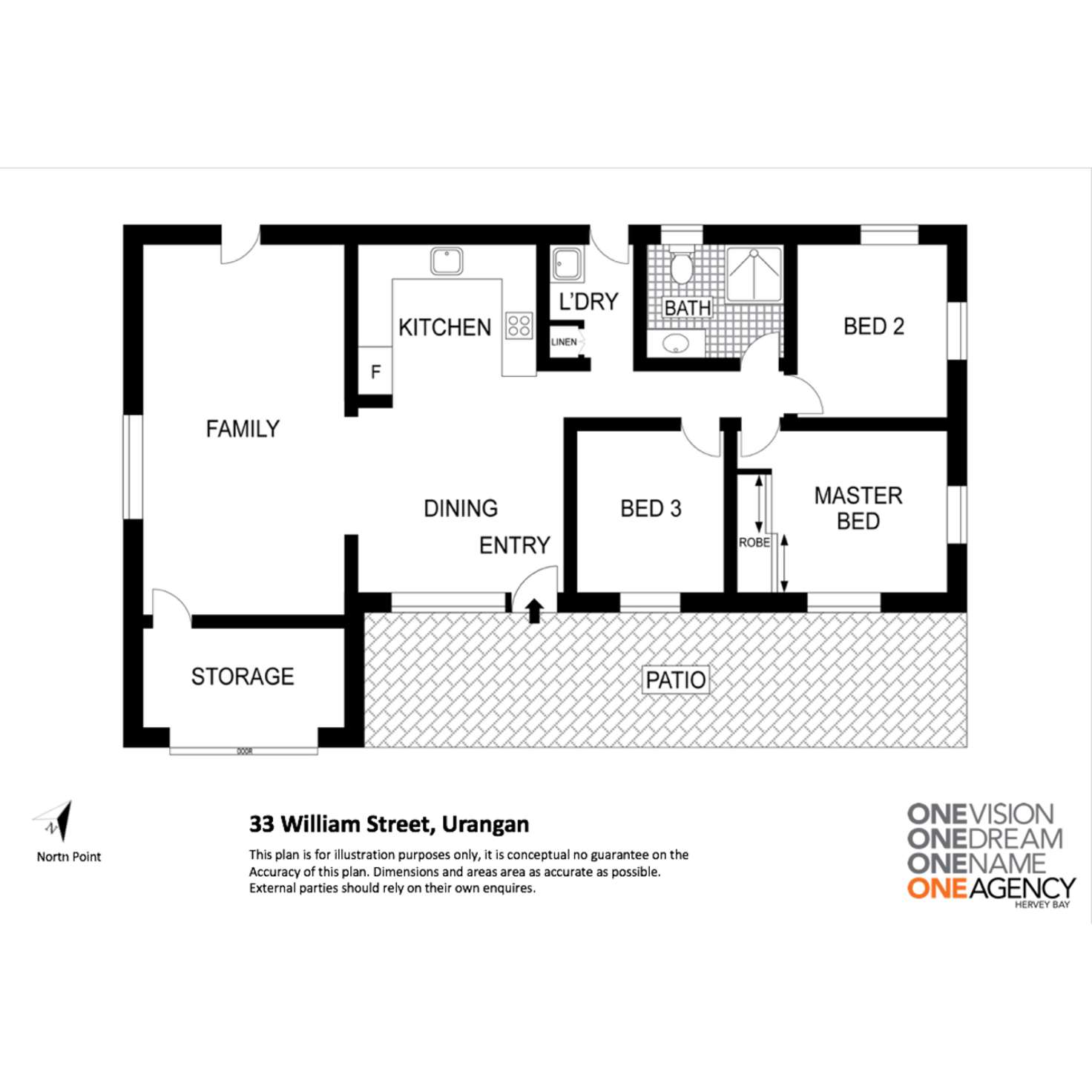 Floorplan of Homely house listing, 33 William Street, Urangan QLD 4655