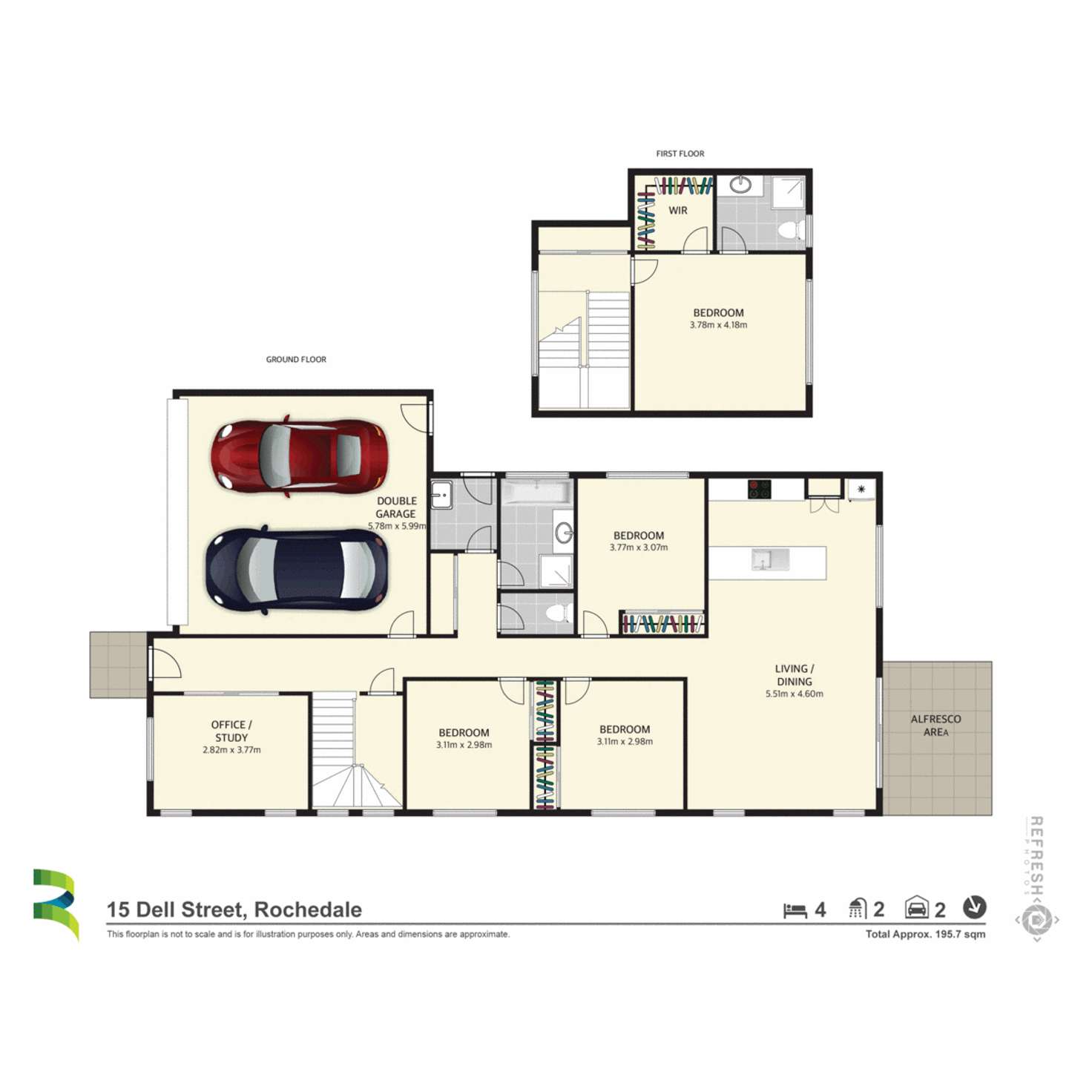 Floorplan of Homely house listing, 15 Dell Street, Rochedale QLD 4123