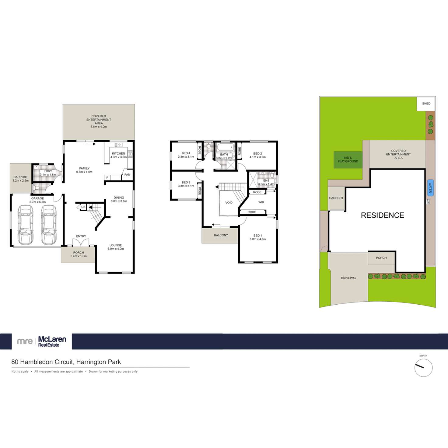Floorplan of Homely house listing, 80 Hambledon Circuit, Harrington Park NSW 2567