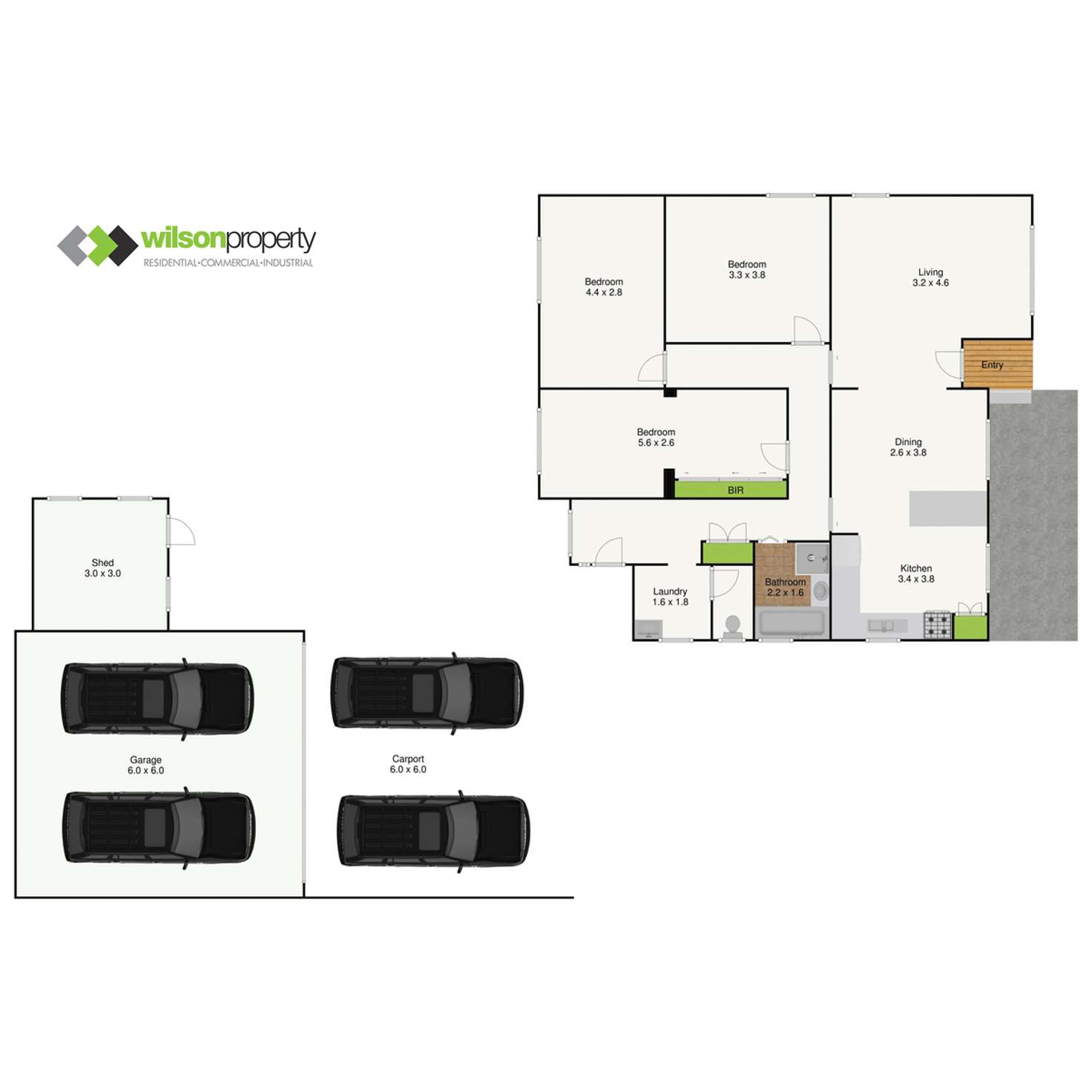 Floorplan of Homely house listing, 1 Hyland Street, Traralgon VIC 3844