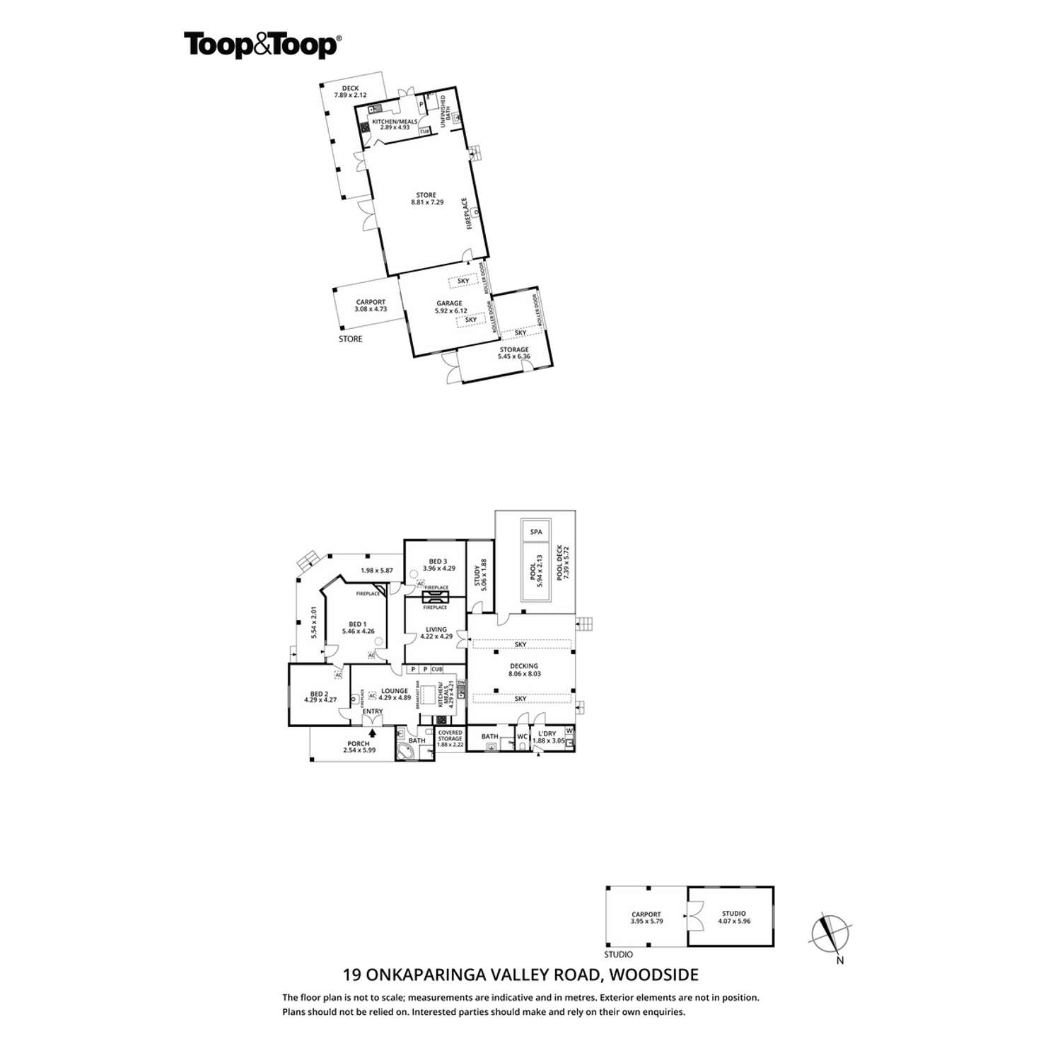 Floorplan of Homely house listing, 19 Onkaparinga Valley Road, Woodside SA 5244