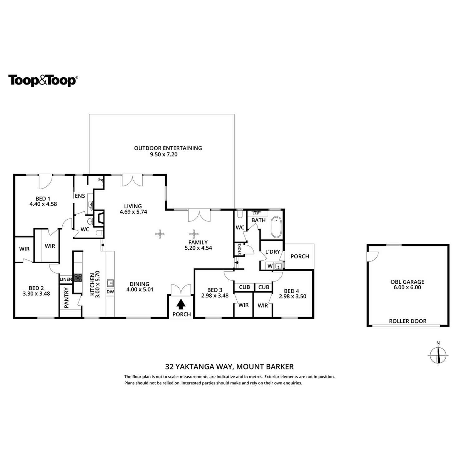 Floorplan of Homely house listing, 32 Yaktanga Way, Mount Barker SA 5251