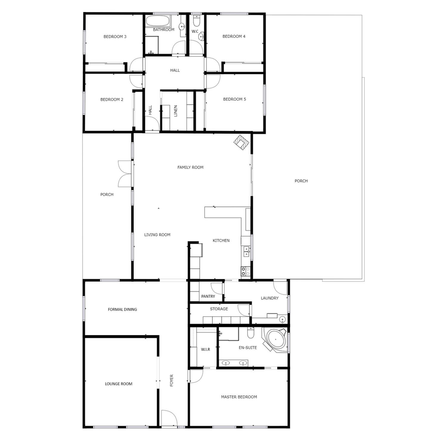 Floorplan of Homely house listing, 167 Williams Road, Barnawartha VIC 3688