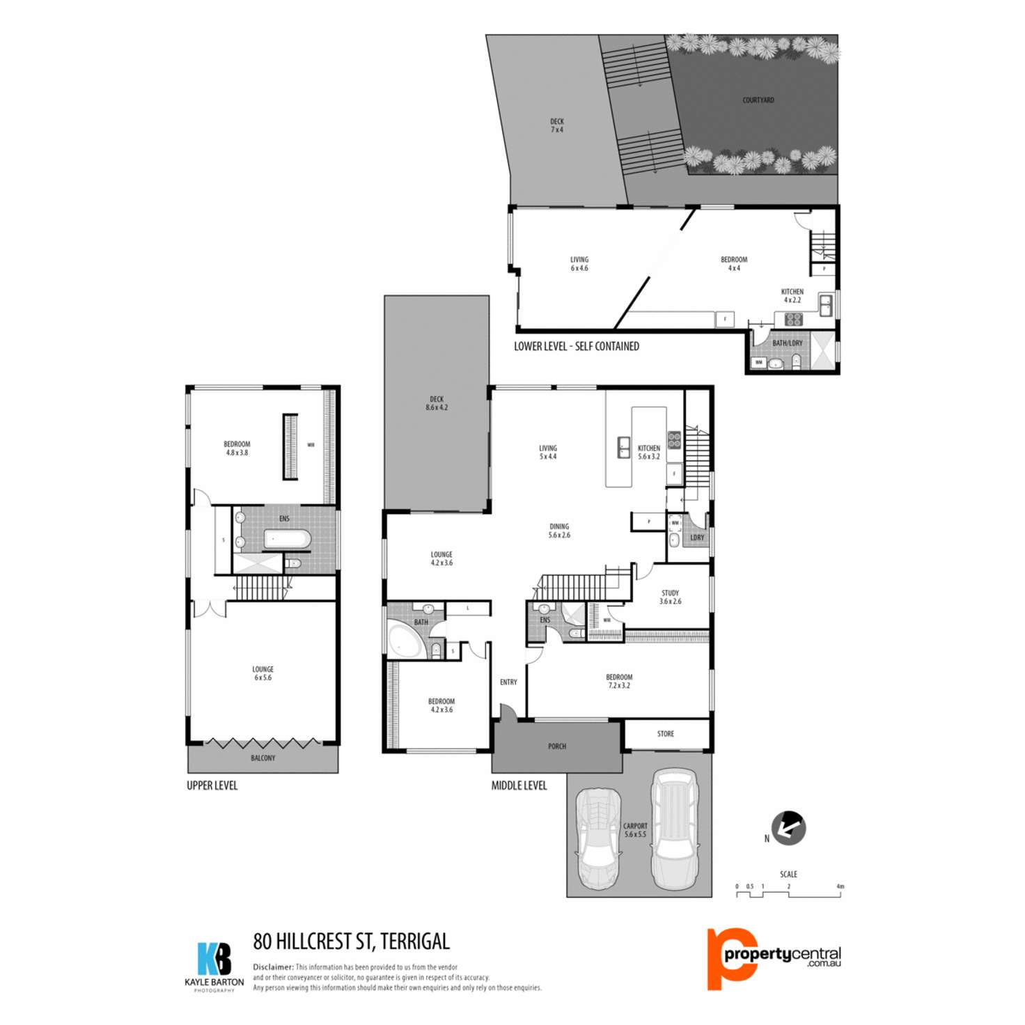 Floorplan of Homely house listing, 80 Hillcrest Street, Terrigal NSW 2260