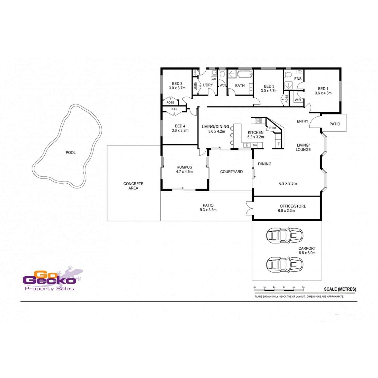 Floorplan of Homely house listing, 11 Triton Court, Ningi QLD 4511