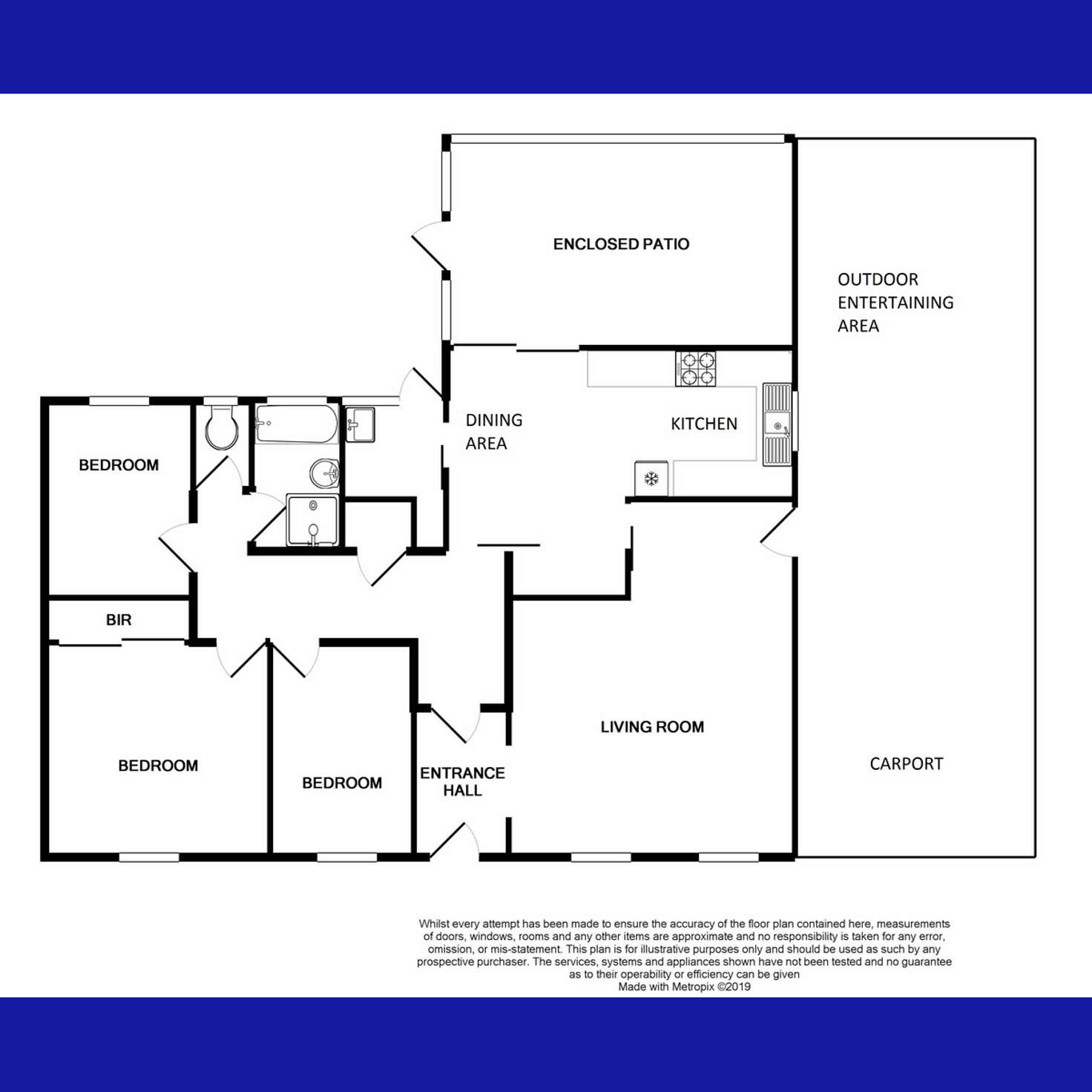 Floorplan of Homely house listing, 35 Latimer Way, Langford WA 6147