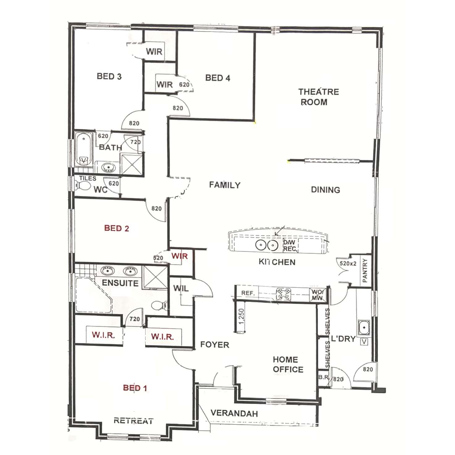 Floorplan of Homely house listing, 10 Alpina Bend, Canning Vale WA 6155