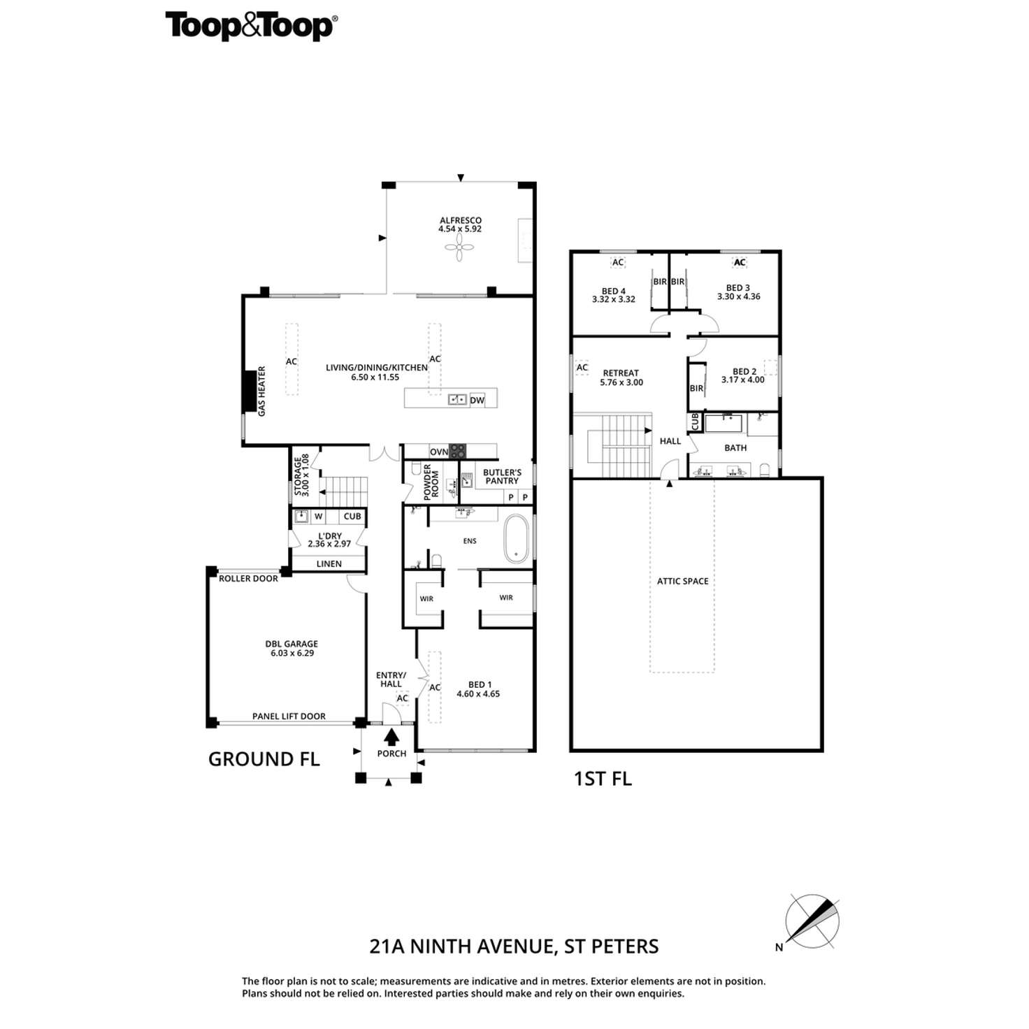 Floorplan of Homely house listing, 21A Ninth Avenue, St Peters SA 5069