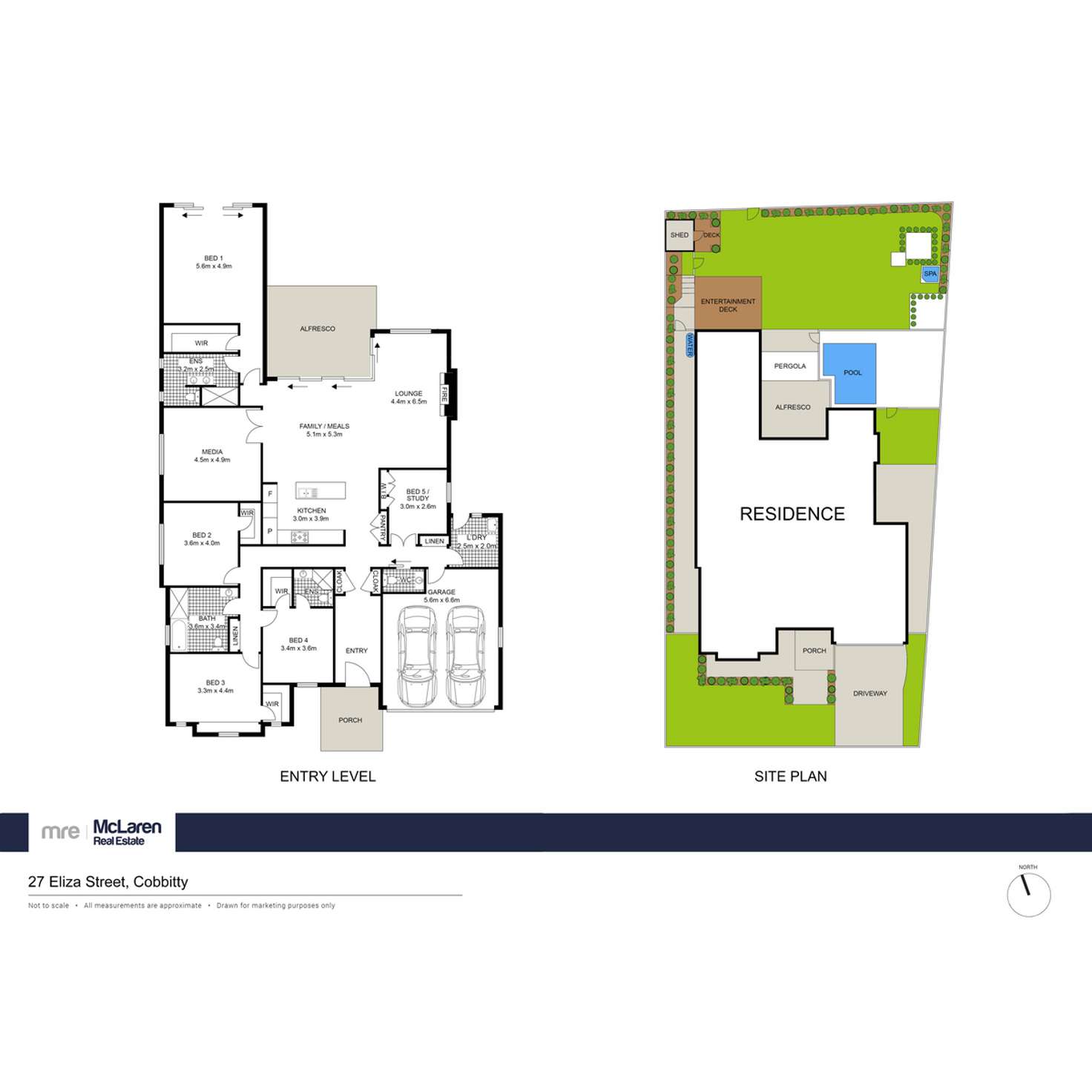 Floorplan of Homely house listing, 27 Eliza Street, Cobbitty NSW 2570