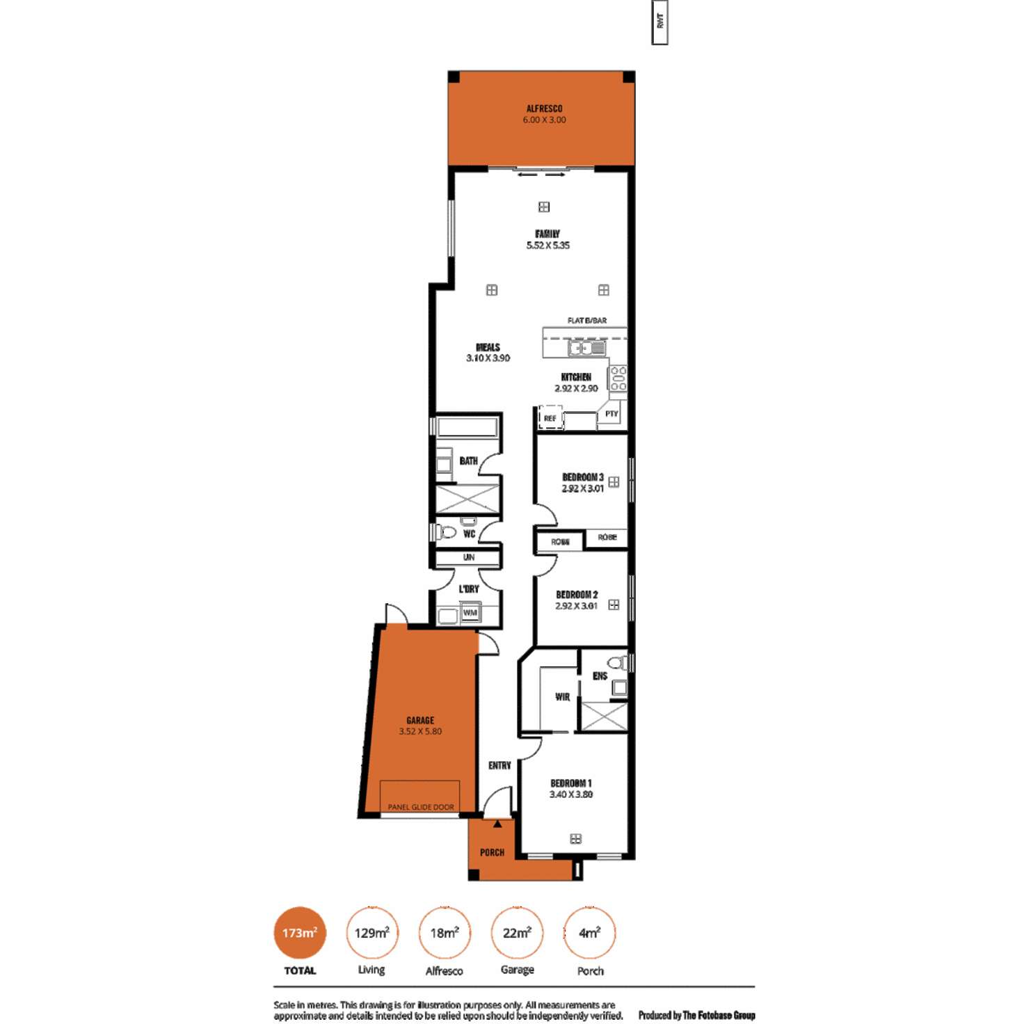 Floorplan of Homely house listing, 1a Lochiel Avenue, Campbelltown SA 5074