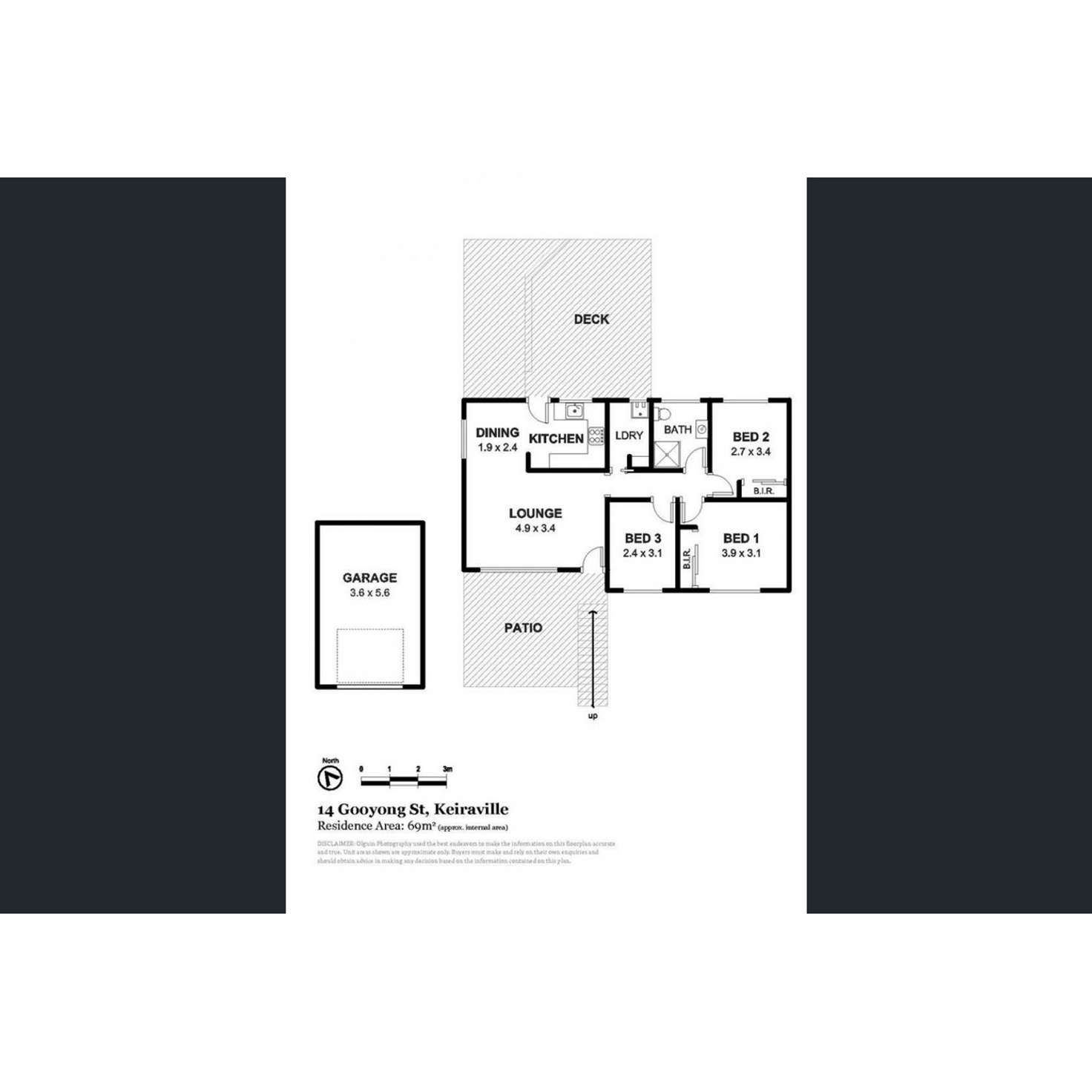 Floorplan of Homely house listing, 14 Gooyong Street, Keiraville NSW 2500