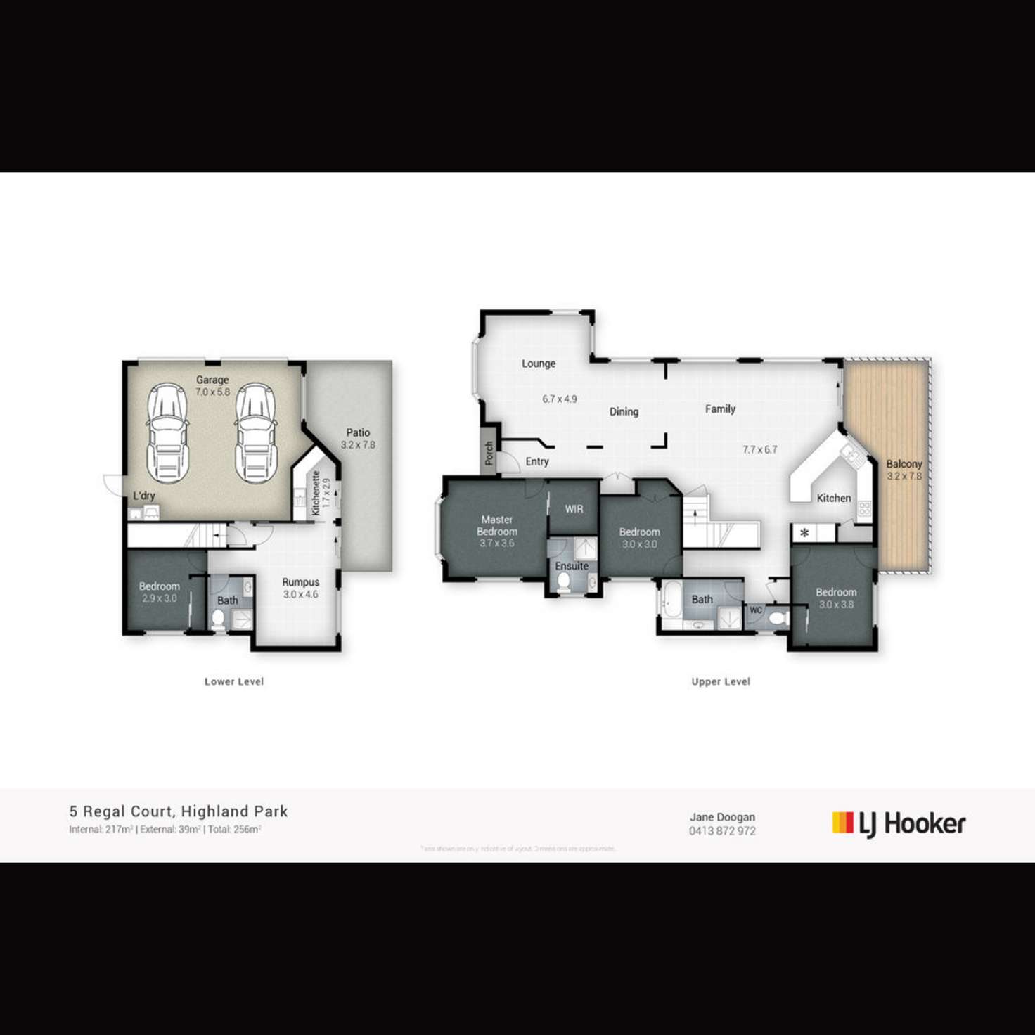 Floorplan of Homely house listing, 5 Regal Court, Highland Park QLD 4211