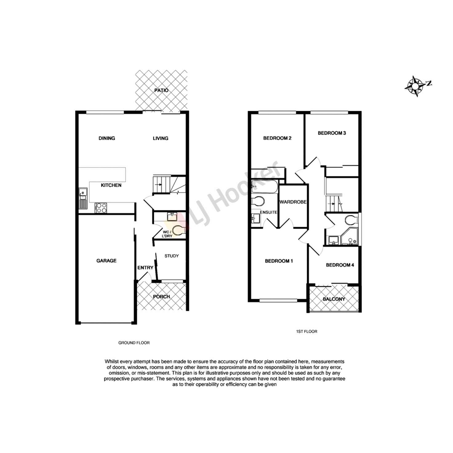 Floorplan of Homely townhouse listing, 16/1 Jaffa Crescent, Calamvale QLD 4116