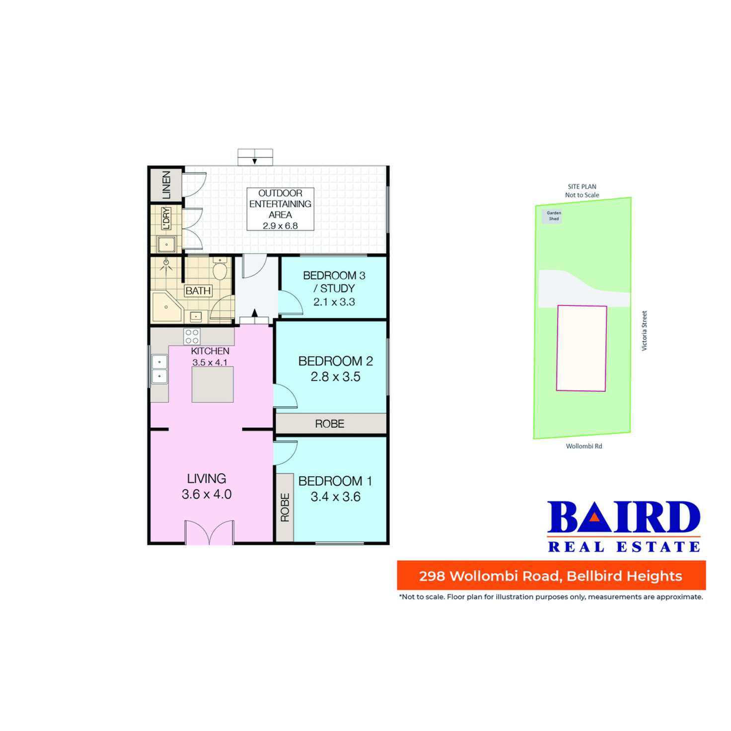 Floorplan of Homely house listing, 298 Wollombi Road, Bellbird Heights NSW 2325
