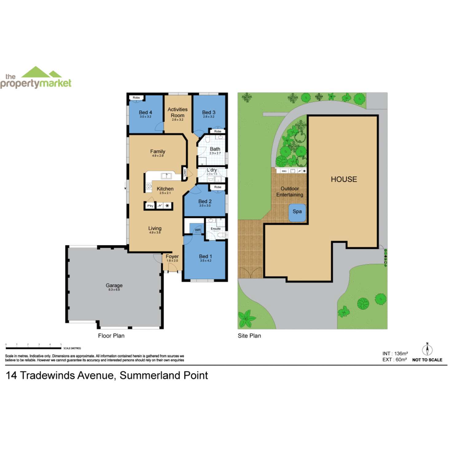 Floorplan of Homely house listing, 14 Tradewinds Avenue, Summerland Point NSW 2259