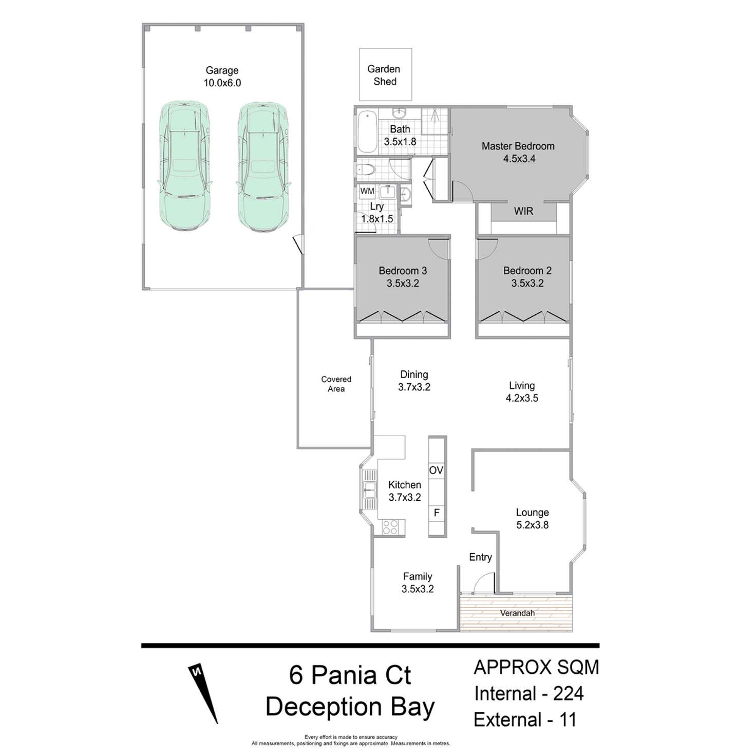 Floorplan of Homely house listing, 6 Pania Court, Deception Bay QLD 4508