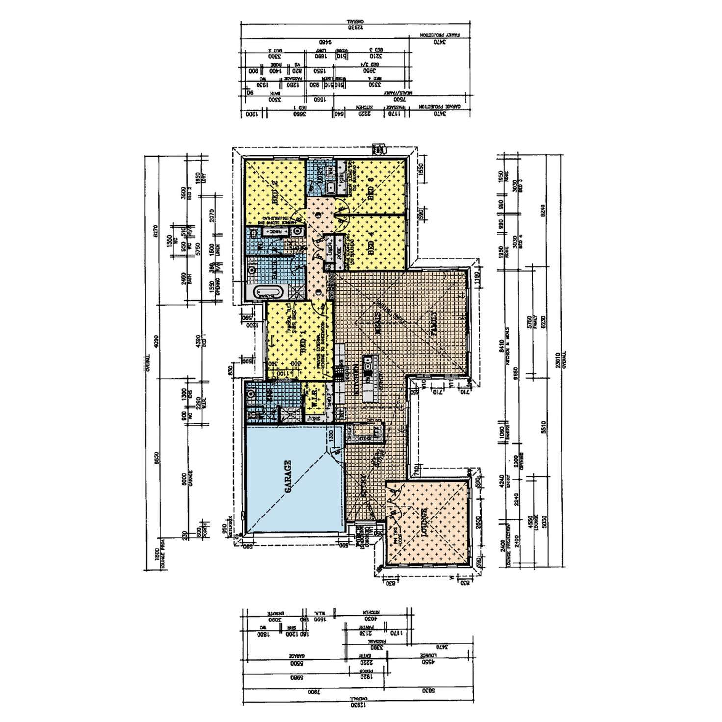 Floorplan of Homely house listing, 4 Gooch Court, Sale VIC 3850