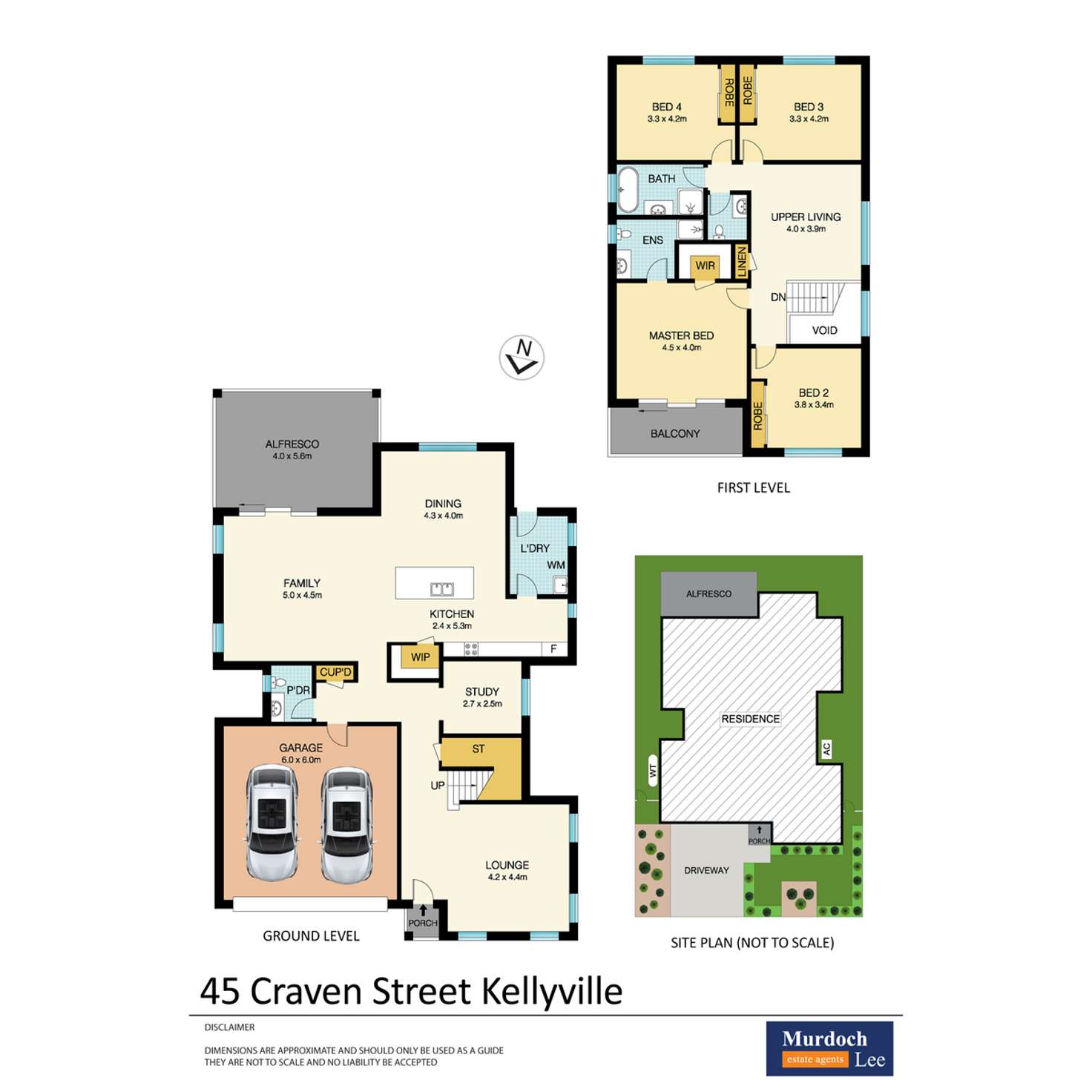 Floorplan of Homely house listing, 45 Craven Street, North Kellyville NSW 2155