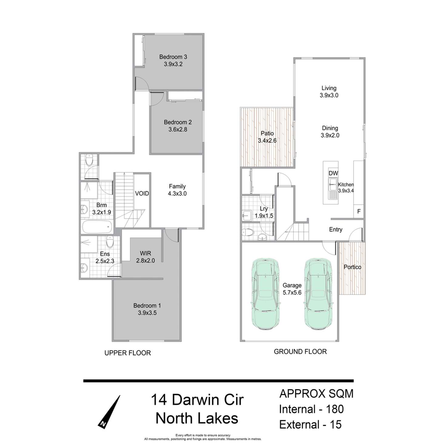 Floorplan of Homely house listing, 25 Darwin Circuit, North Lakes QLD 4509