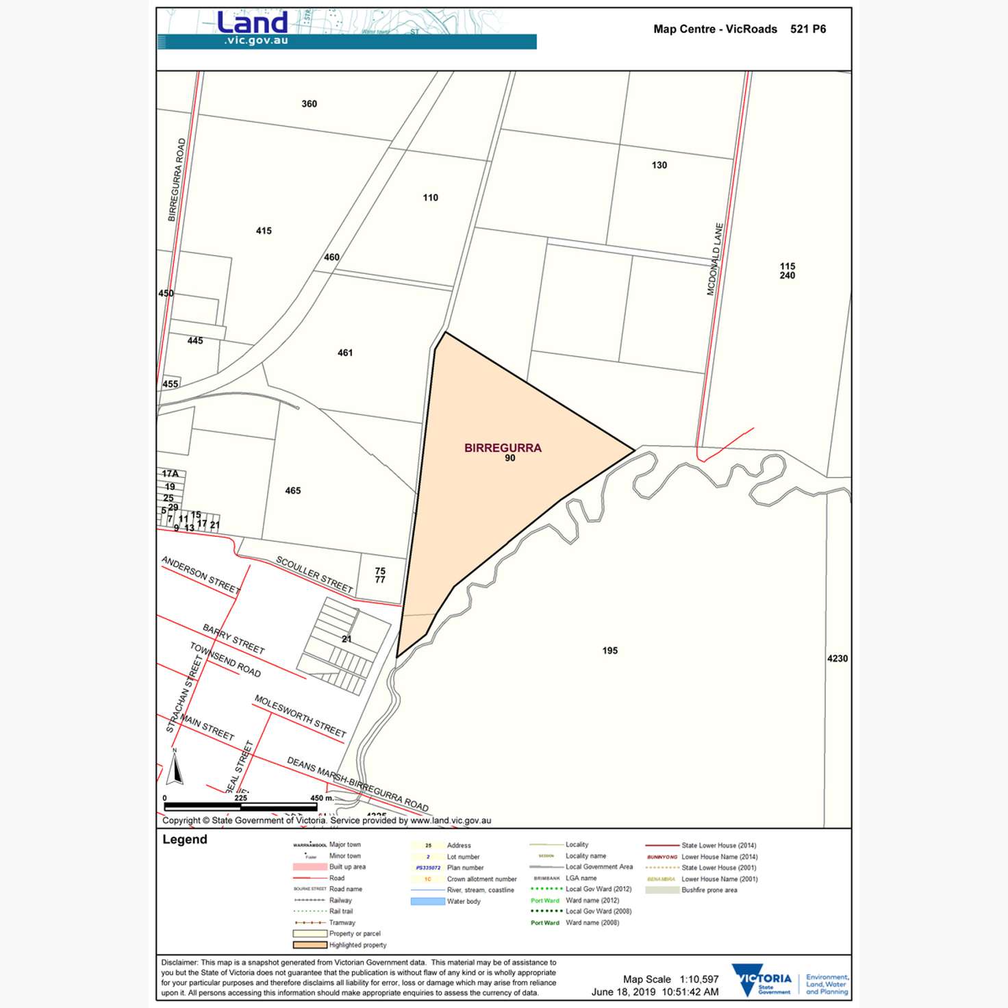 Floorplan of Homely lifestyle listing, 90 Scouller Street, Birregurra VIC 3242