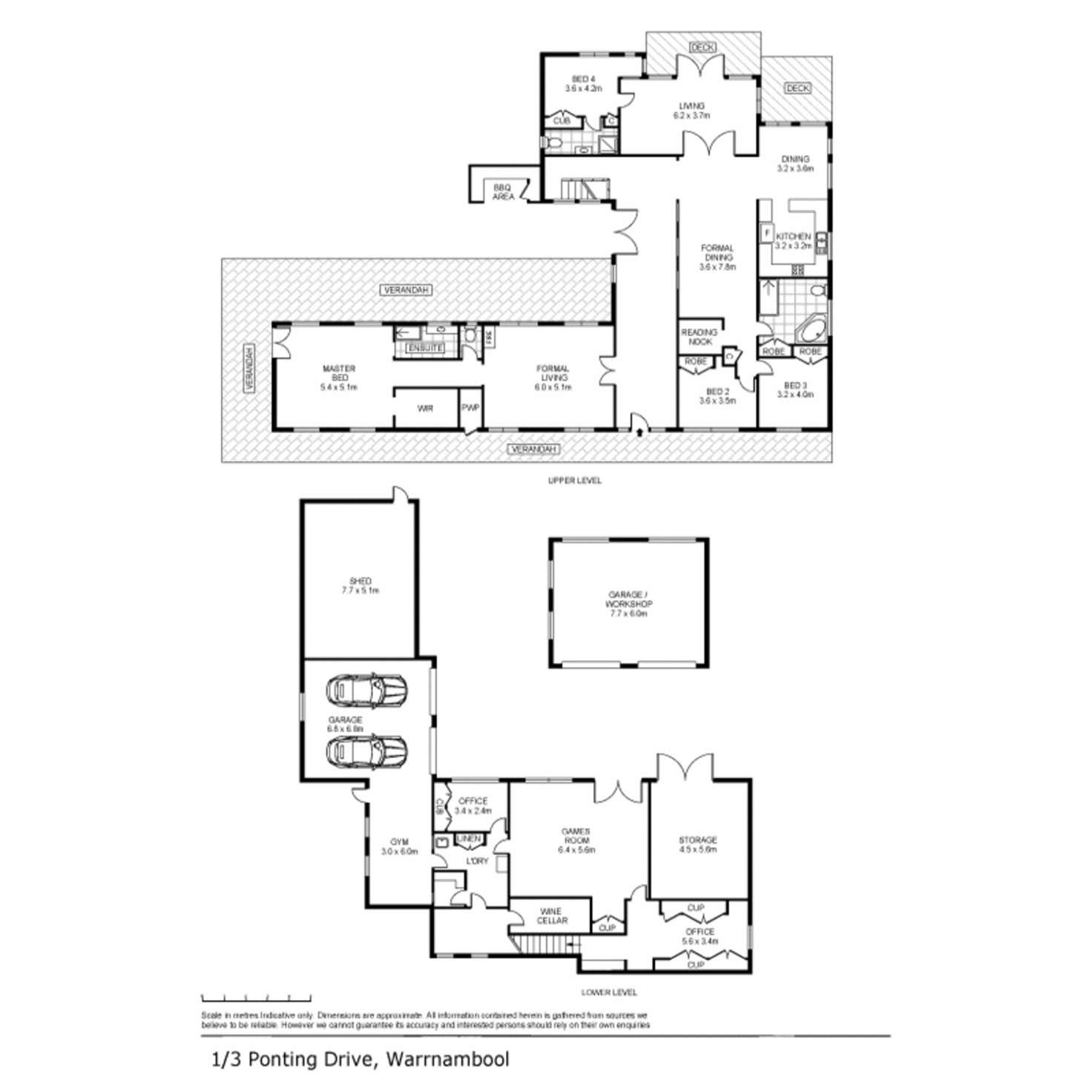 Floorplan of Homely house listing, 1 Ponting Drive, Warrnambool VIC 3280