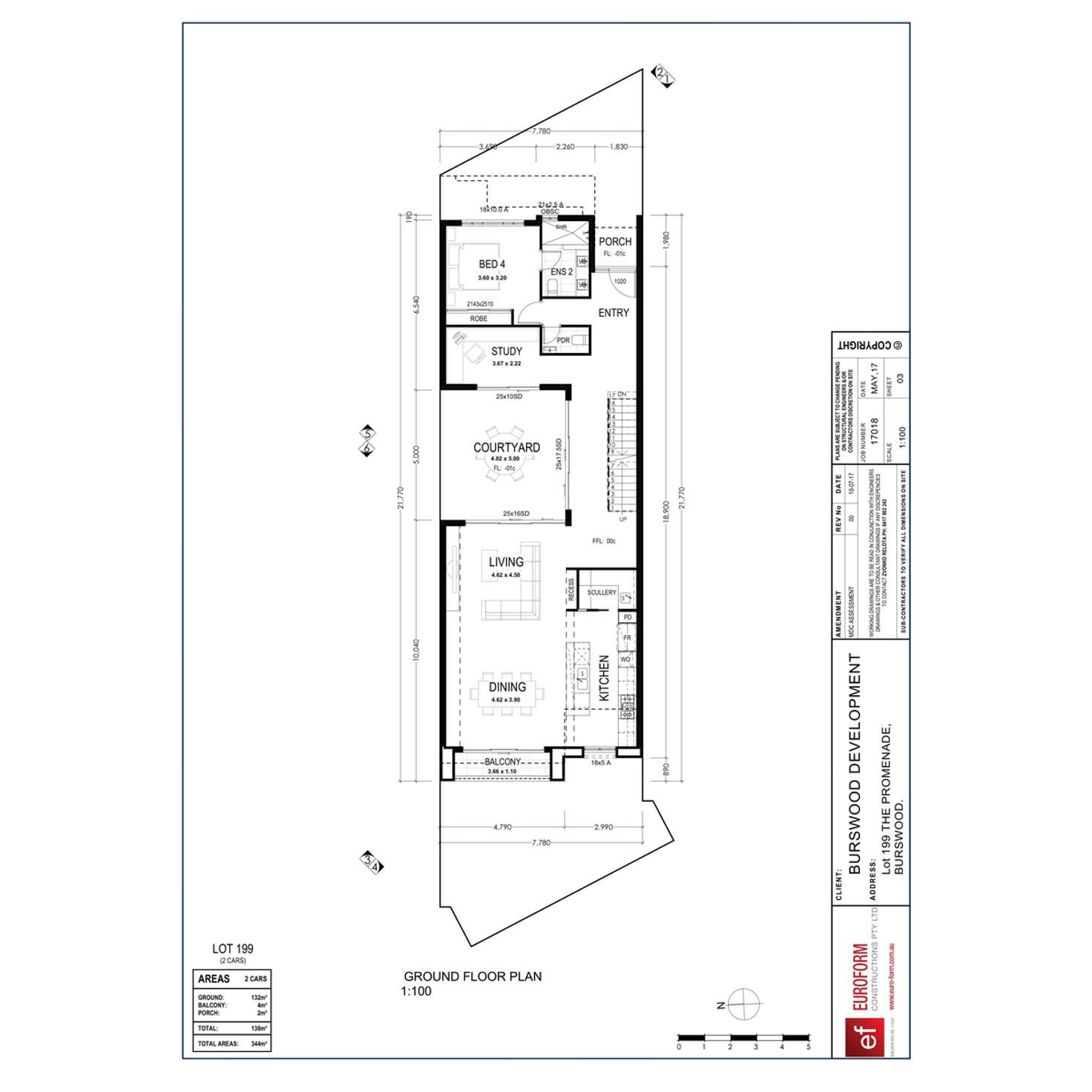 Floorplan of Homely house listing, 6 The Promenade, Burswood WA 6100