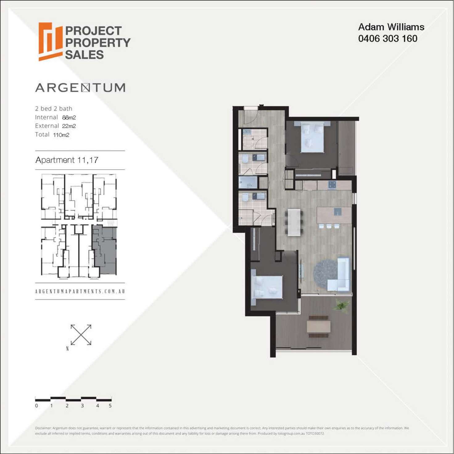 Floorplan of Homely apartment listing, 11/22 Arthur Street, Fortitude Valley QLD 4006
