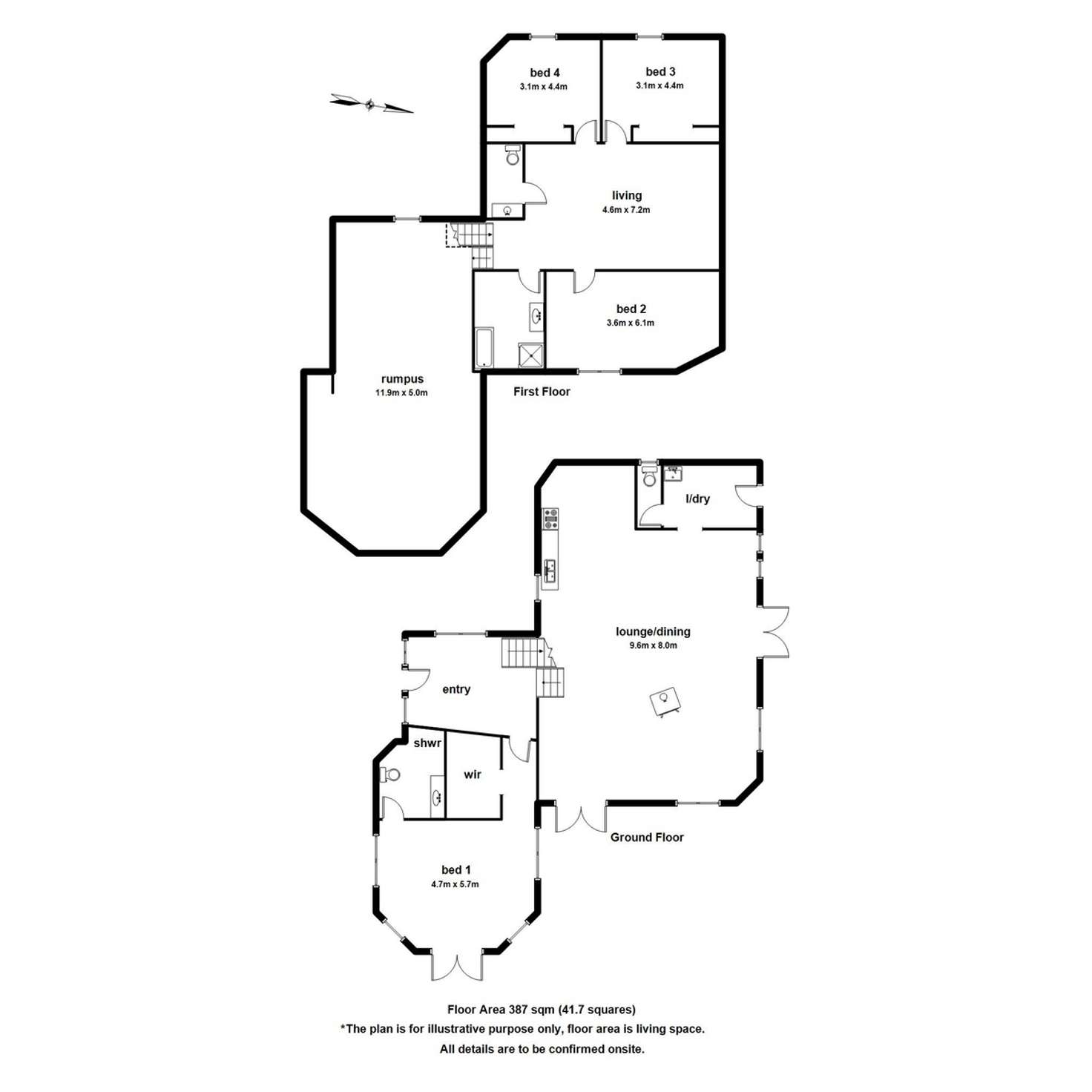 Floorplan of Homely house listing, 6 Hillcrest Court, Cockatoo VIC 3781