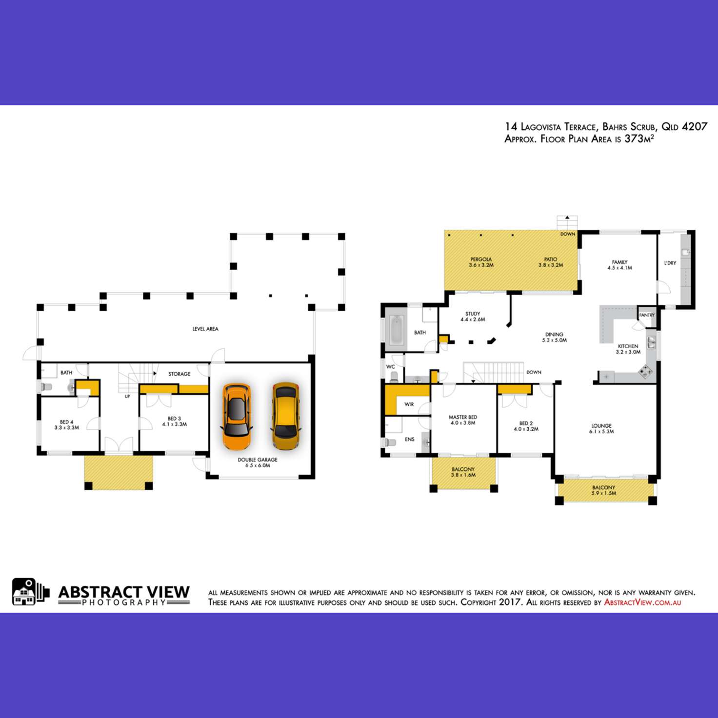 Floorplan of Homely house listing, 14 Lagovista Terrace, Bahrs Scrub QLD 4207