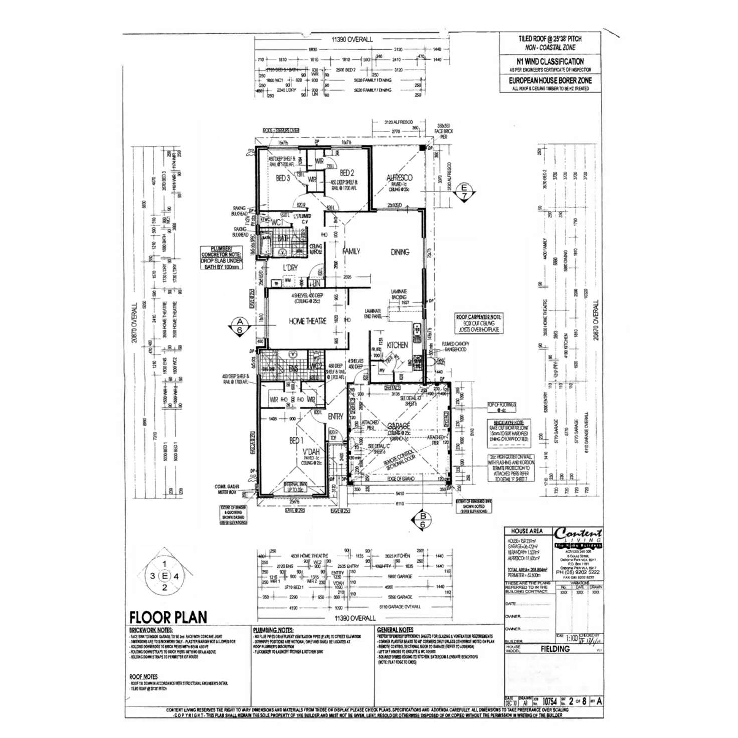 Floorplan of Homely house listing, 15 Manyleaf Link, Banksia Grove WA 6031