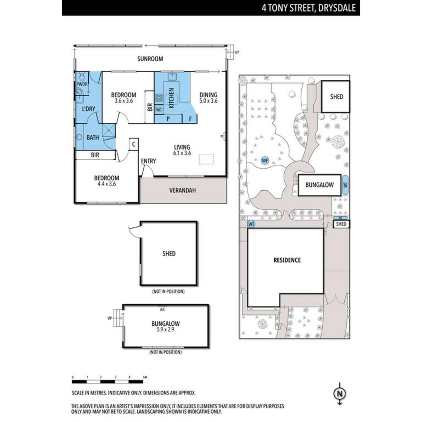 Floorplan of Homely house listing, 4 Tony Street, Drysdale VIC 3222