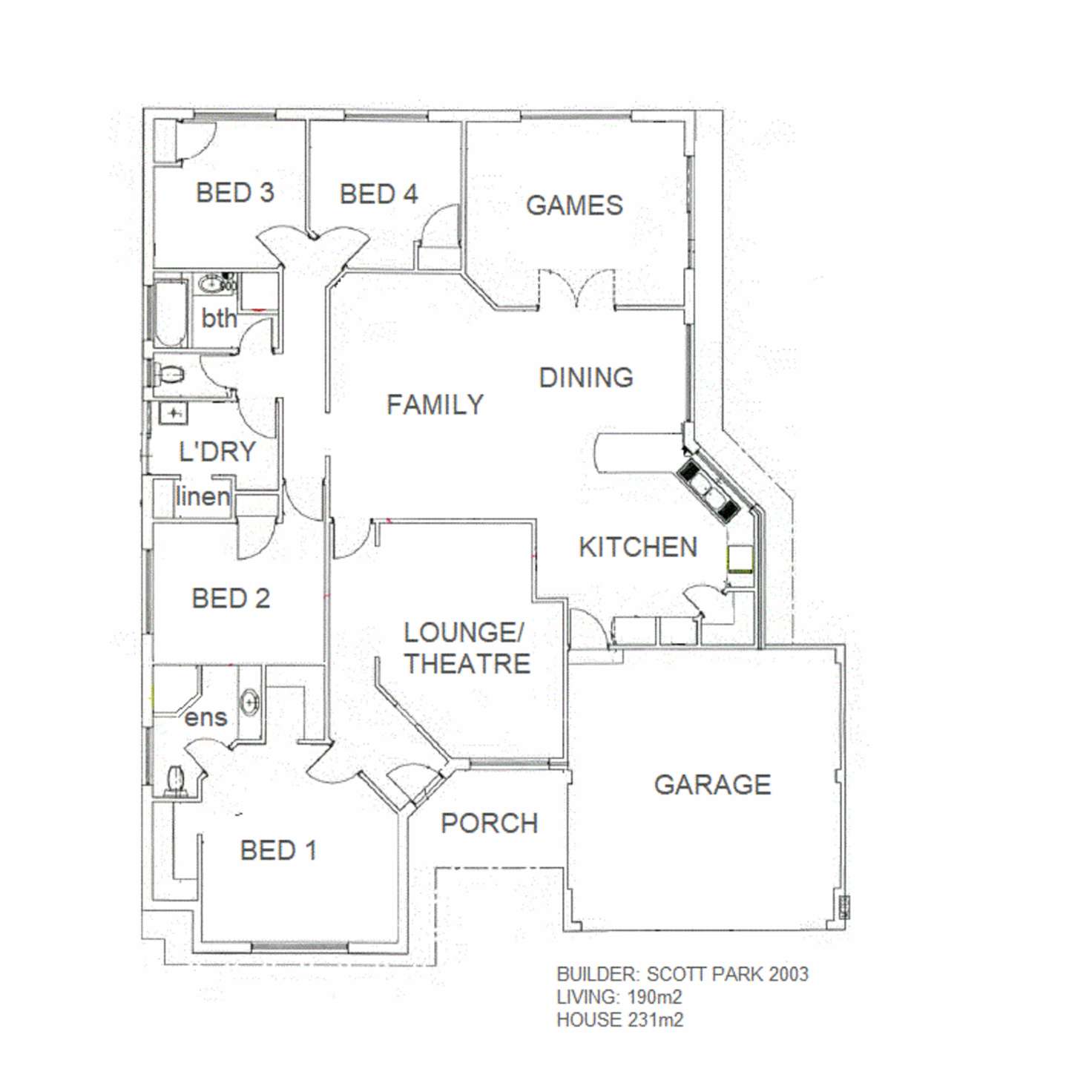 Floorplan of Homely house listing, 34 Aldenham Heights, Halls Head WA 6210