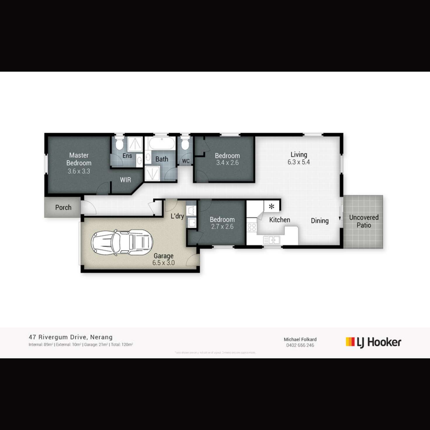 Floorplan of Homely house listing, 47 Rivergum Drive, Nerang QLD 4211