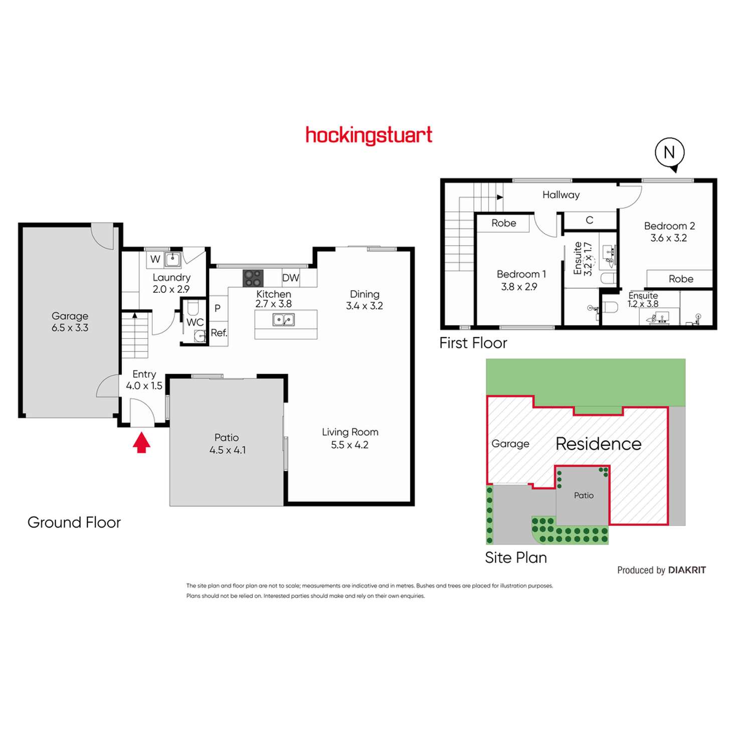 Floorplan of Homely townhouse listing, 2/736 Canterbury Road, Surrey Hills VIC 3127