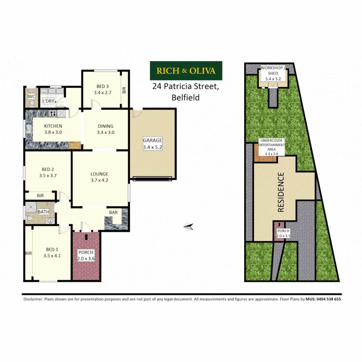 Floorplan of Homely house listing, 24 Patricia Street, Belfield NSW 2191