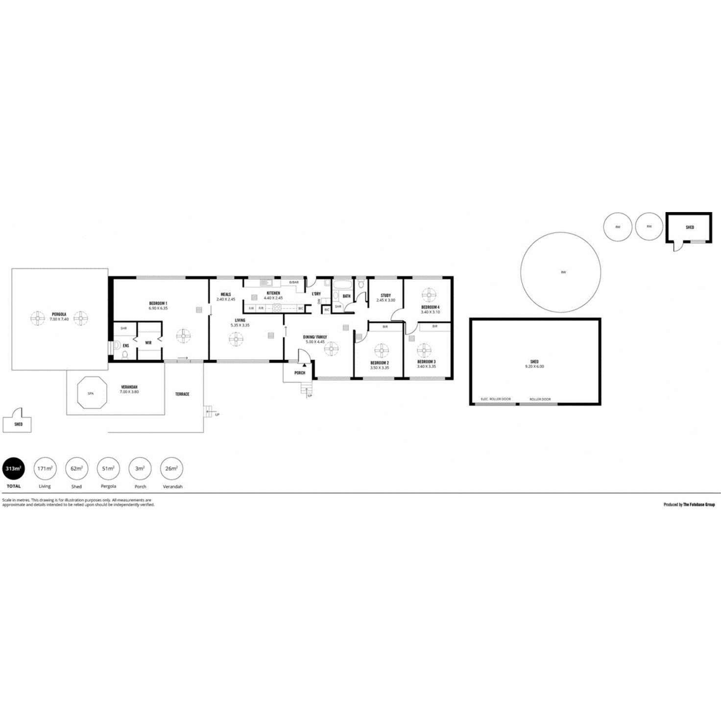 Floorplan of Homely house listing, 38 Walker Avenue, Heathfield SA 5153