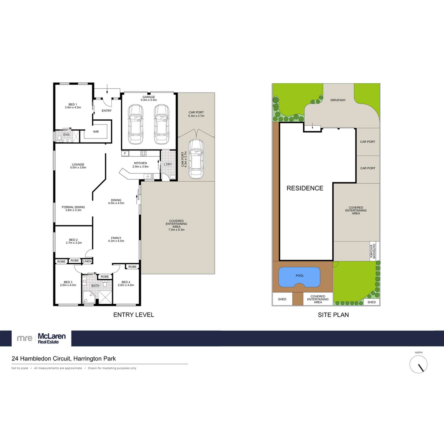 Floorplan of Homely house listing, 24 Hambledon Circuit, Harrington Park NSW 2567
