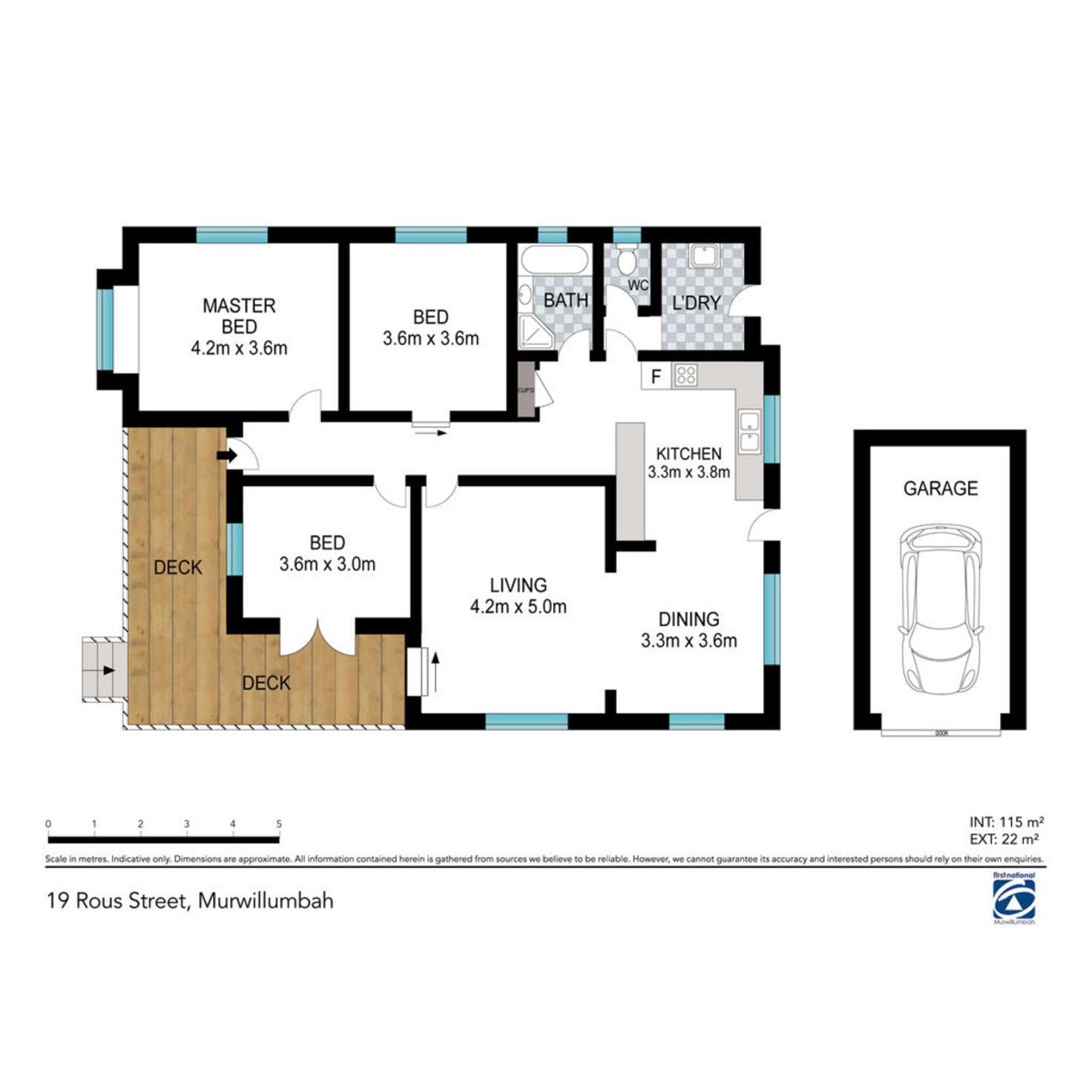 Floorplan of Homely house listing, 19 Rous Street, Murwillumbah NSW 2484