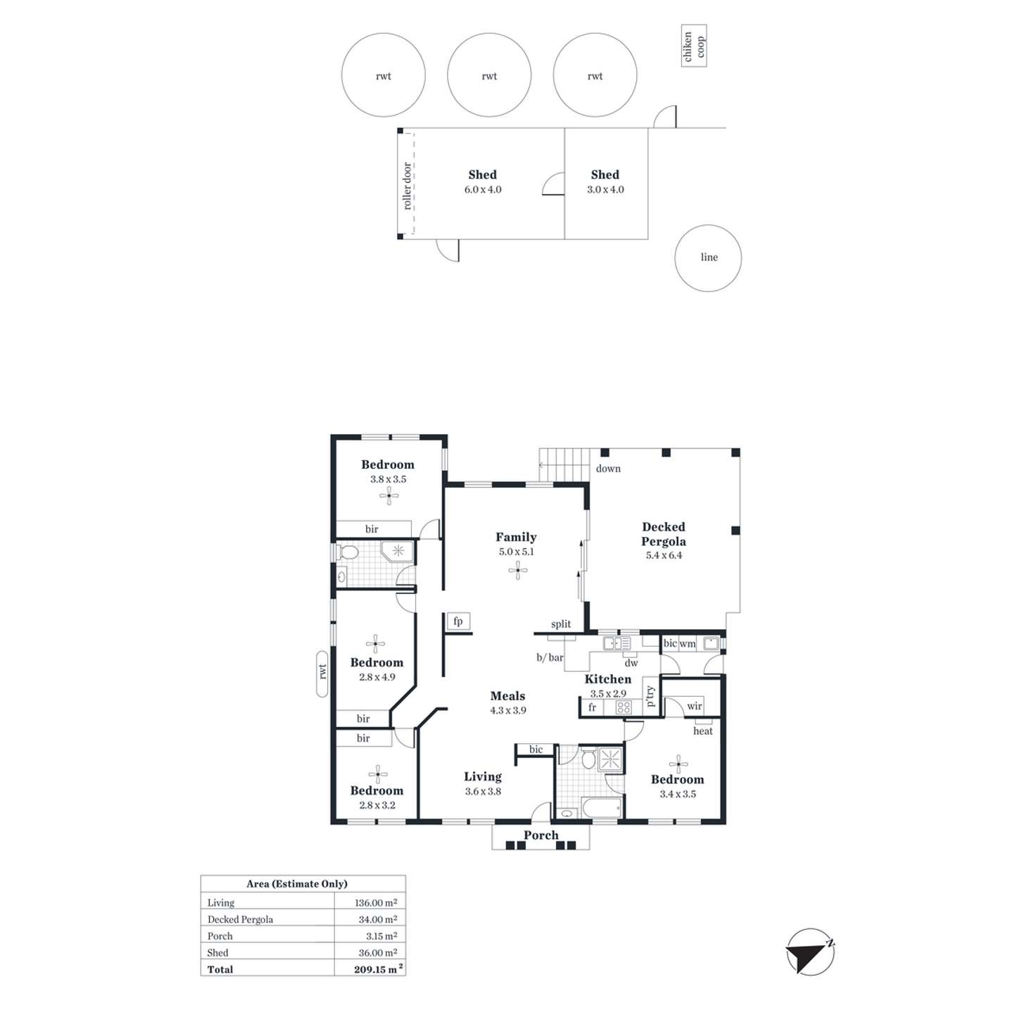 Floorplan of Homely house listing, 25 Second Avenue, Bridgewater SA 5155