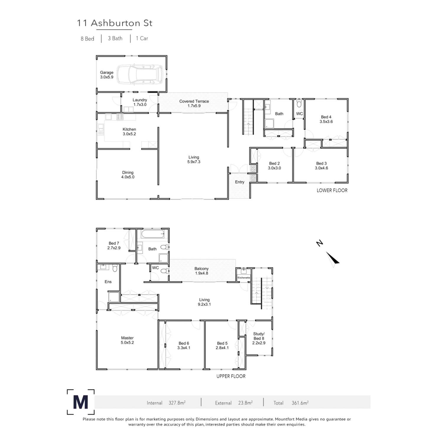 Floorplan of Homely house listing, 11 Ashburton Street, Chapel Hill QLD 4069