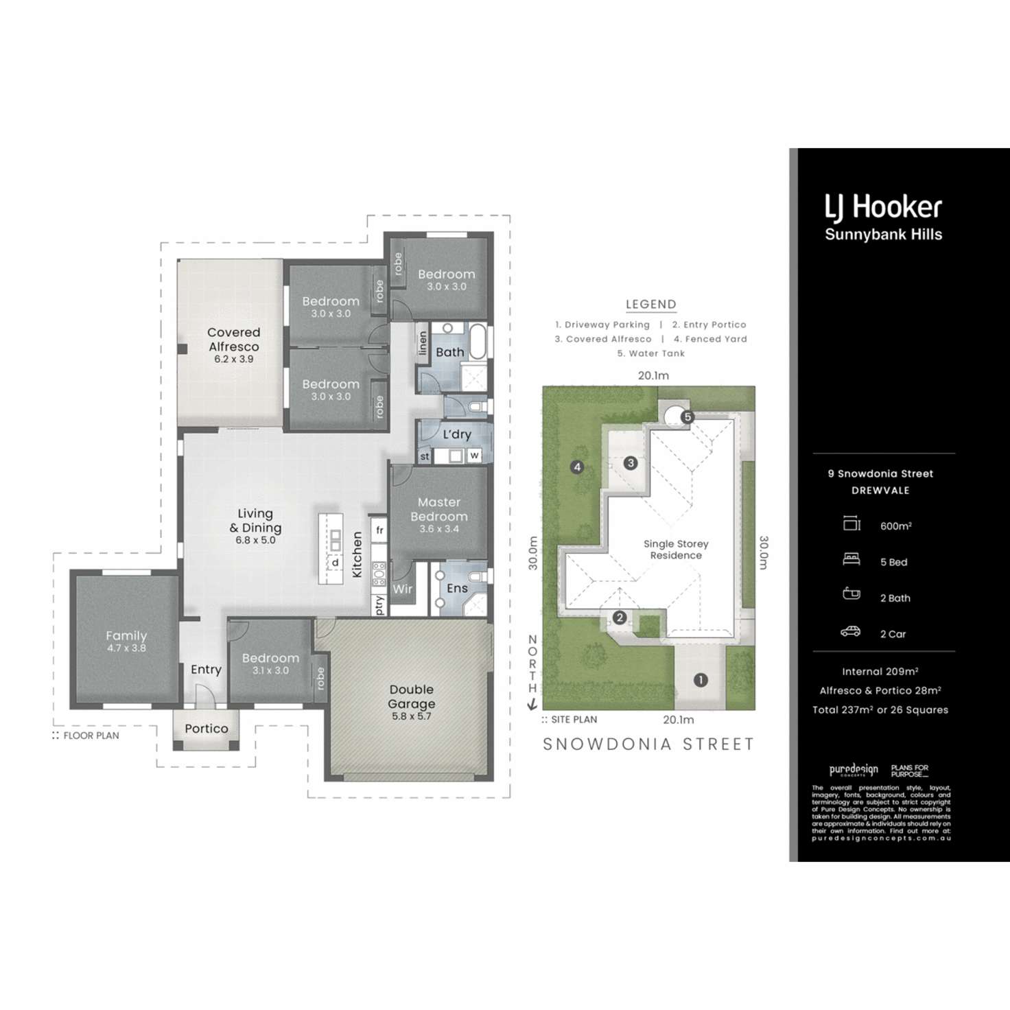 Floorplan of Homely house listing, 9 Snowdonia Street, Drewvale QLD 4116