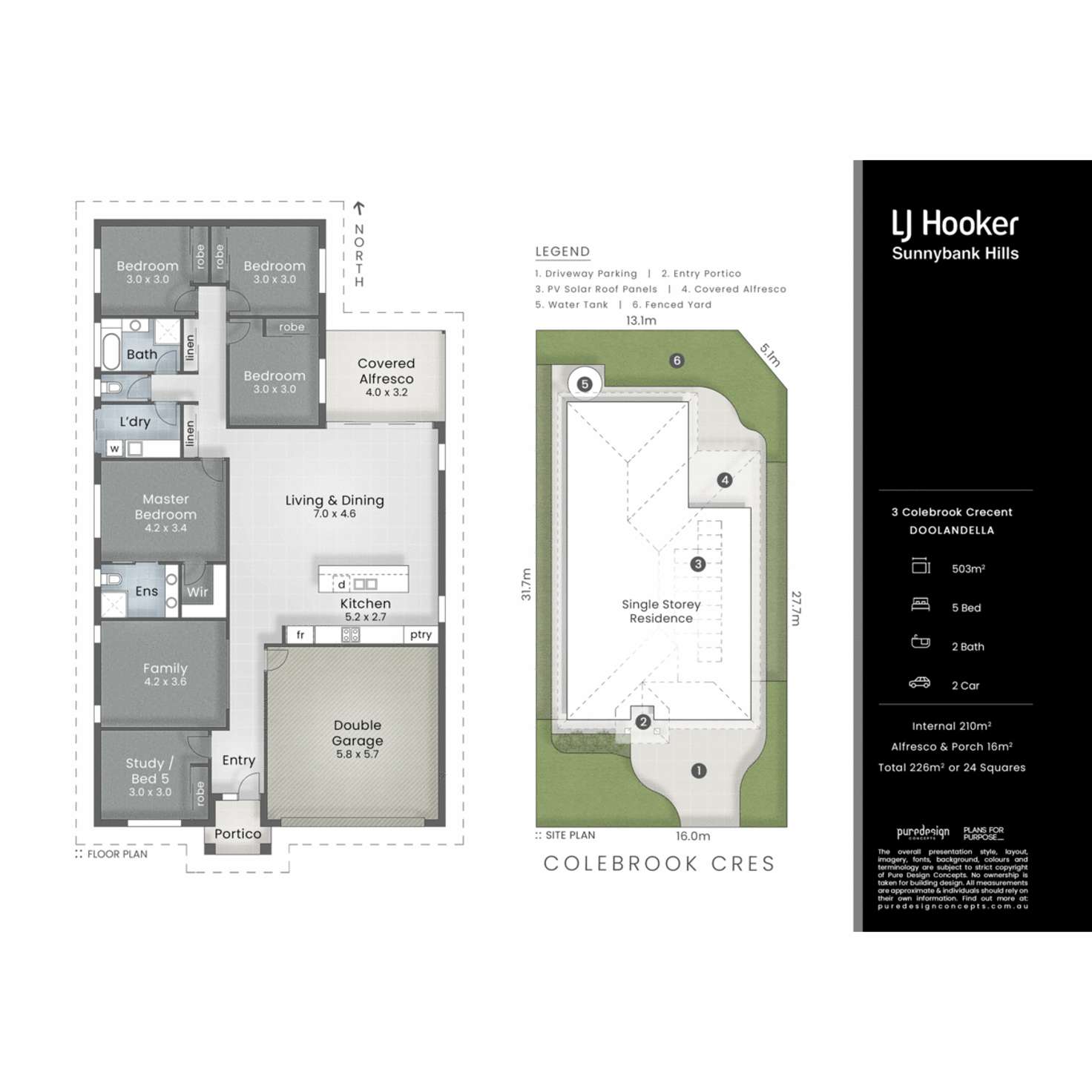 Floorplan of Homely house listing, 3 Colebrook Crescent, Doolandella QLD 4077