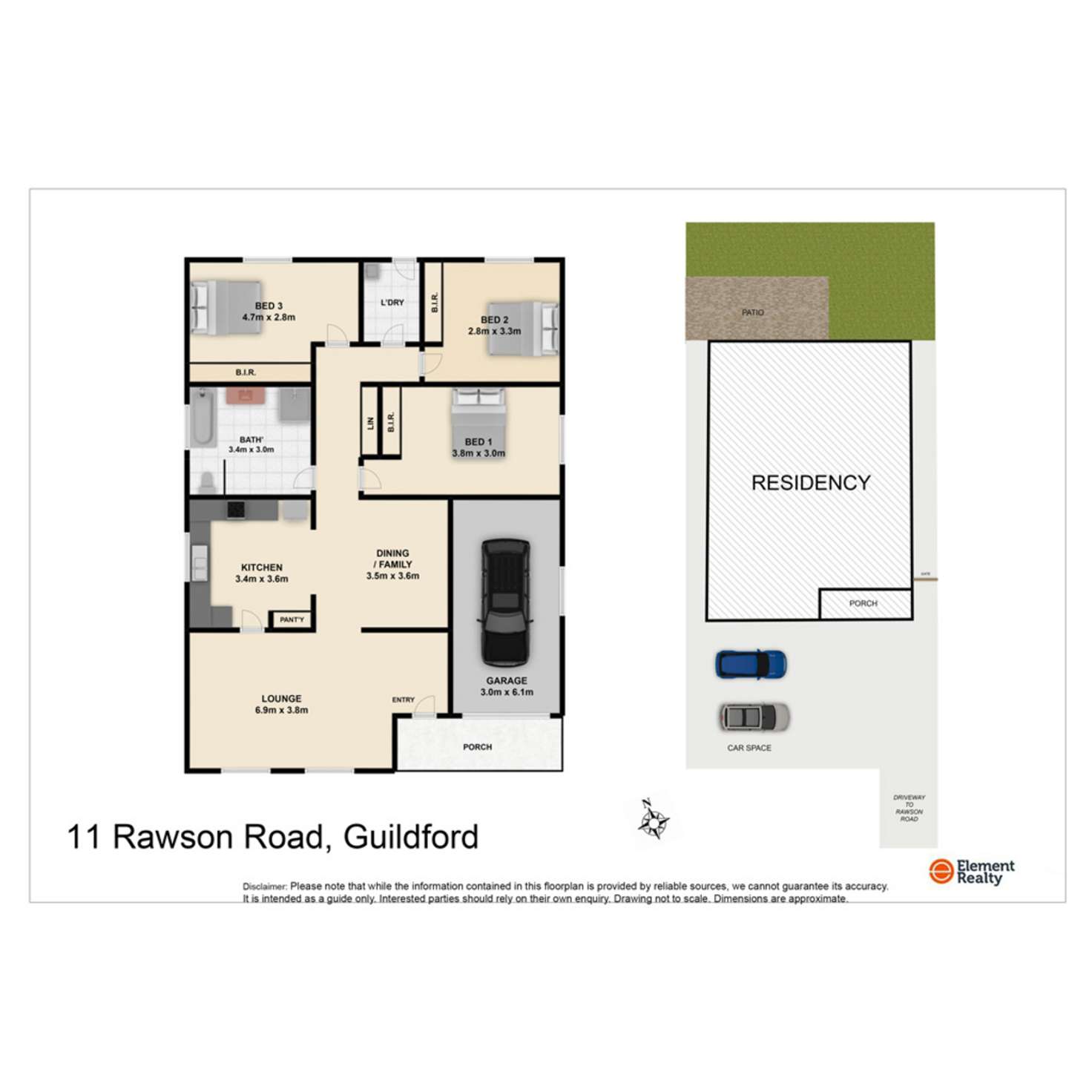 Floorplan of Homely house listing, 11 Rawson Road, Guildford NSW 2161
