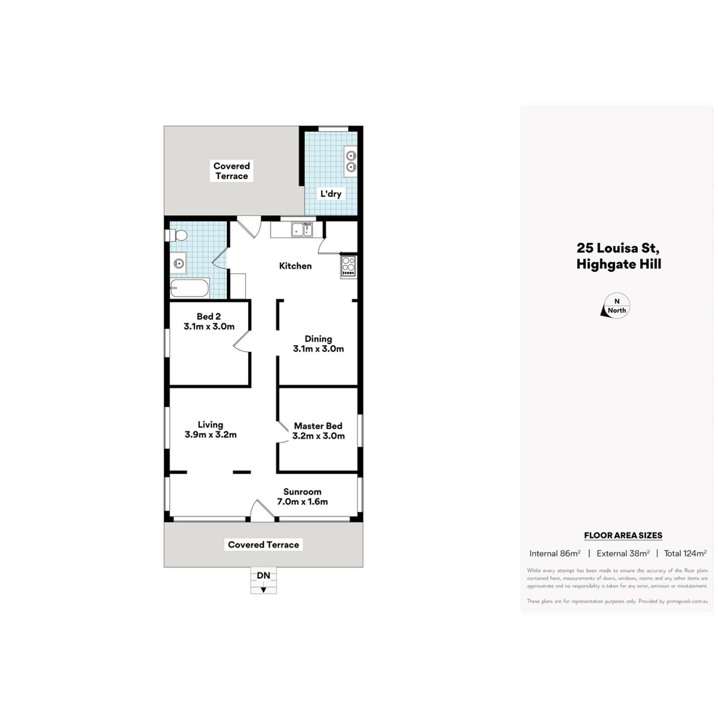 Floorplan of Homely house listing, 25 Louisa Street, Highgate Hill QLD 4101