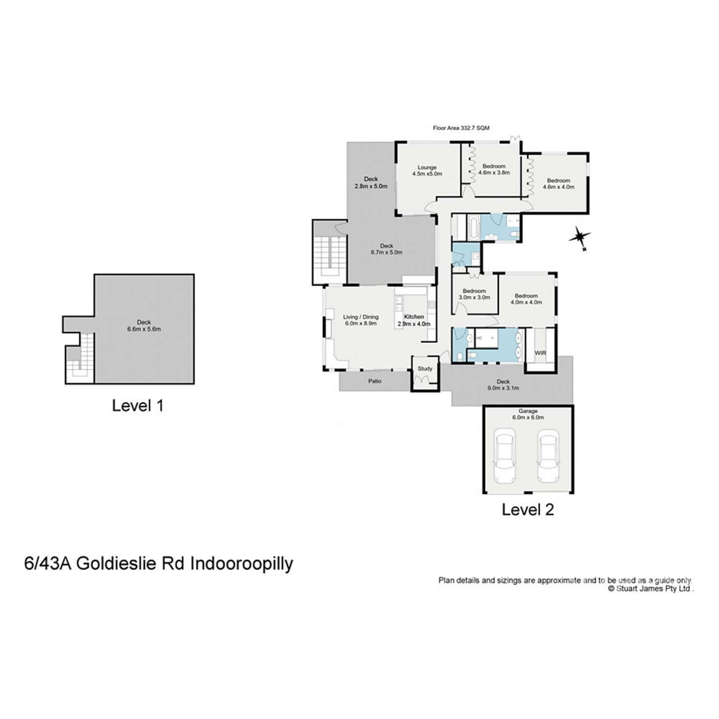 Floorplan of Homely house listing, 6/43a Goldieslie Road, Indooroopilly QLD 4068