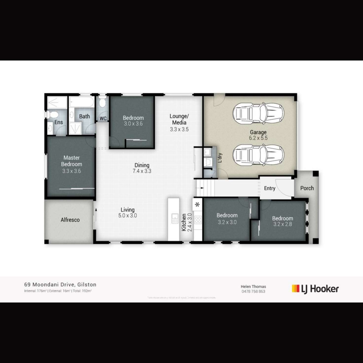 Floorplan of Homely house listing, 69 Moondani Drive, Gilston QLD 4211
