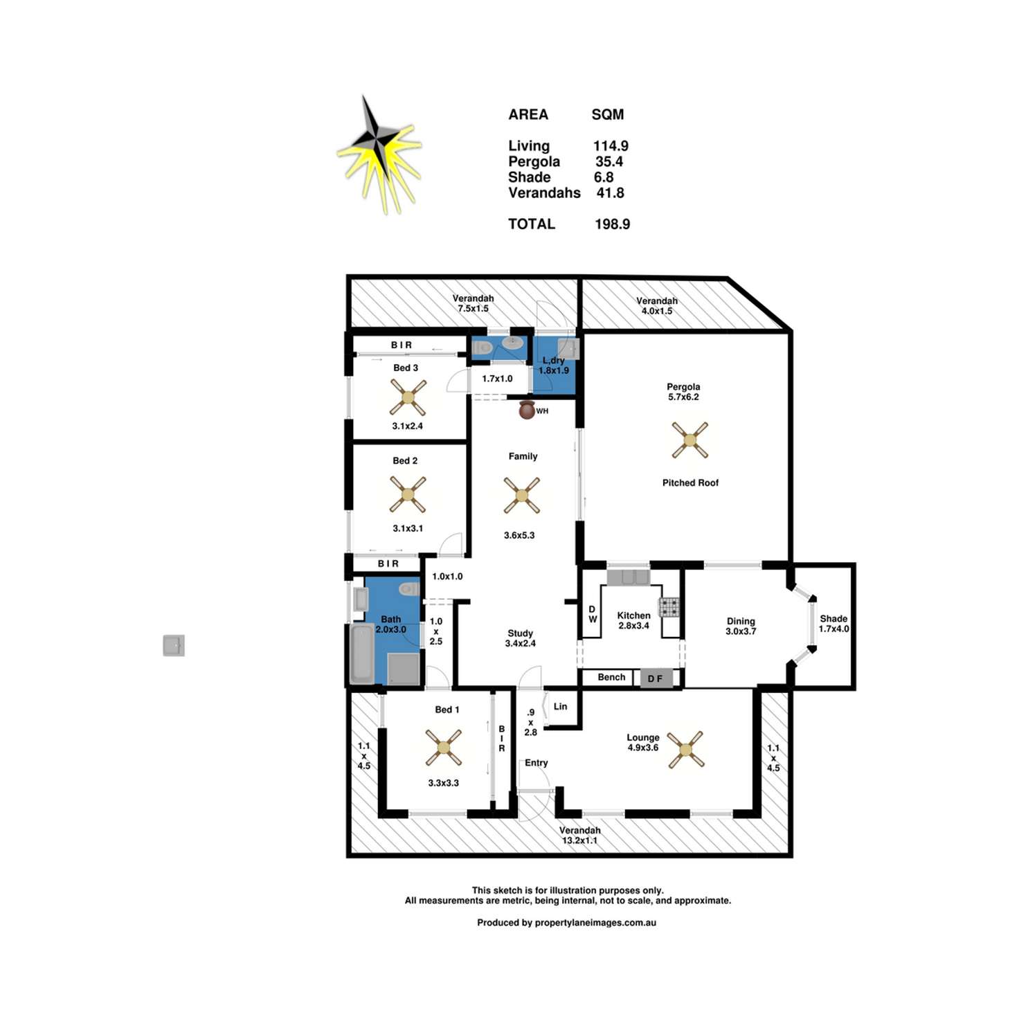 Floorplan of Homely house listing, 11 Cromer Road, Birdwood SA 5234