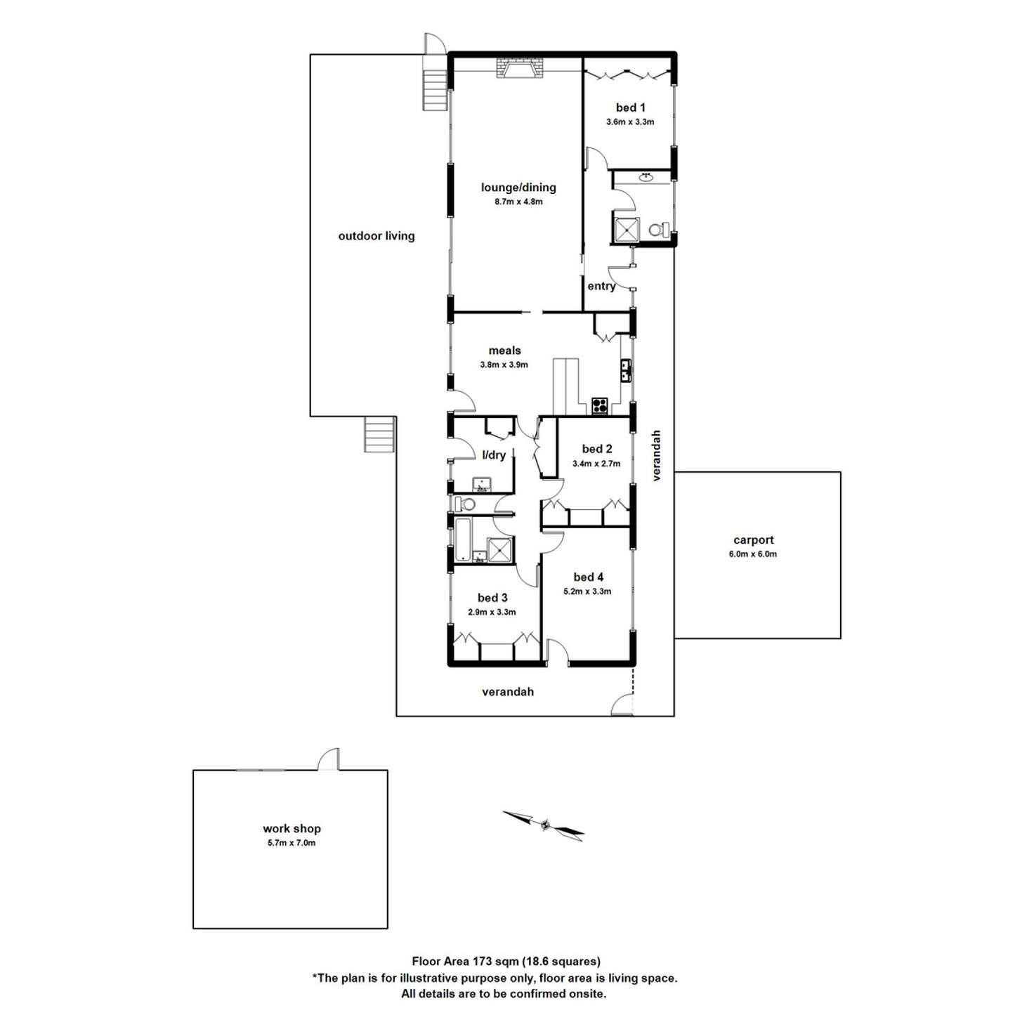 Floorplan of Homely house listing, 17 Margaret Road, Avonsleigh VIC 3782