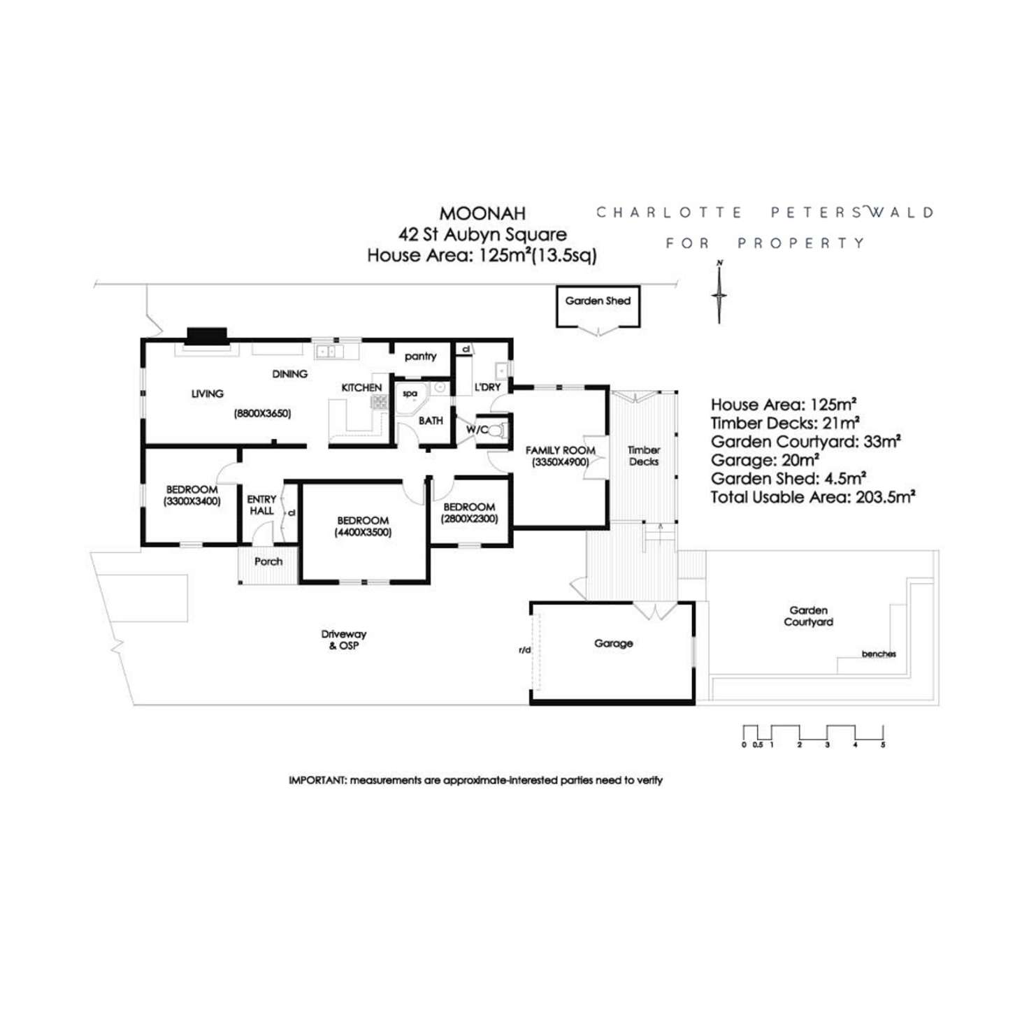 Floorplan of Homely house listing, 42 St Aubyn Square, Moonah TAS 7009