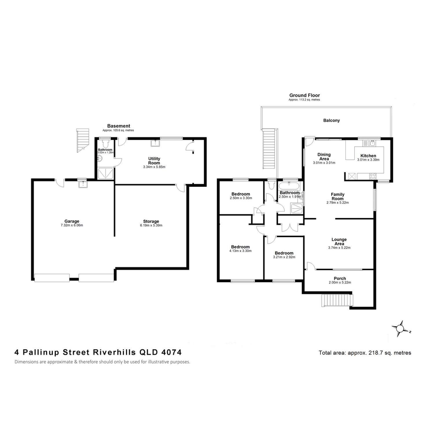Floorplan of Homely house listing, 4 Pallinup Street, Riverhills QLD 4074